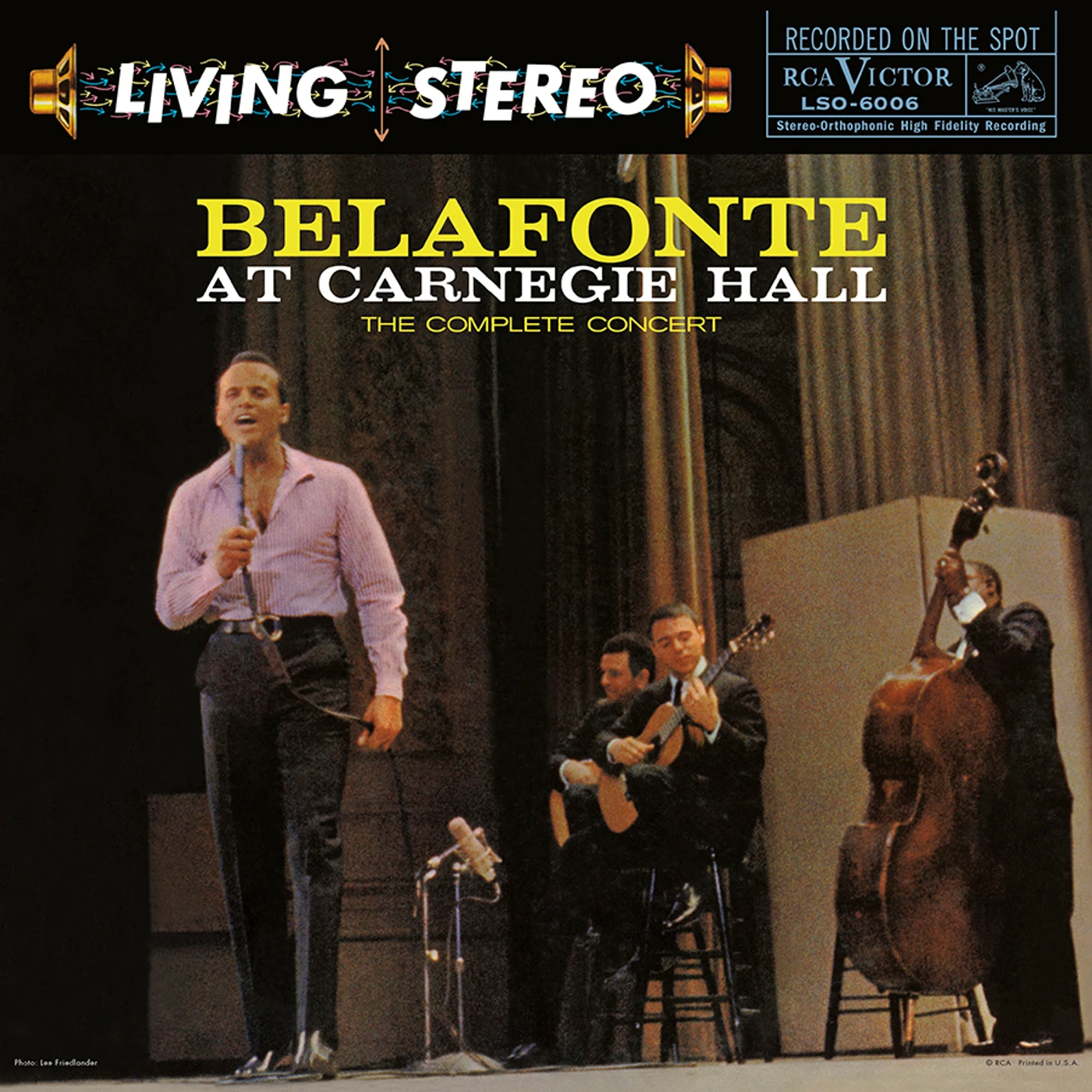 Harry Belafonte BELAFONTE AT CARNEGIE HALL Vinyl Record Box Set