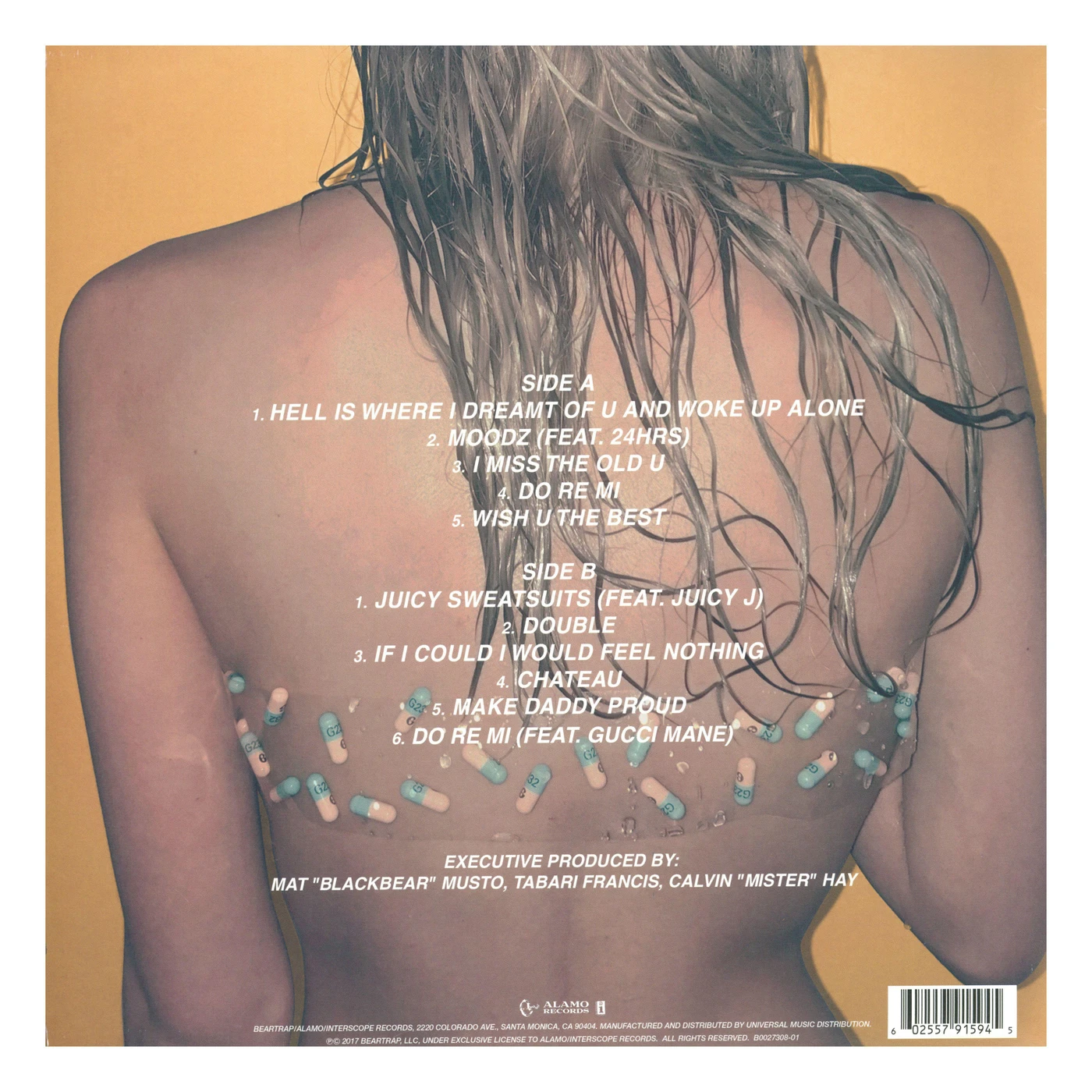 blackbear Digital Druglord (Orange) Vinyl Record