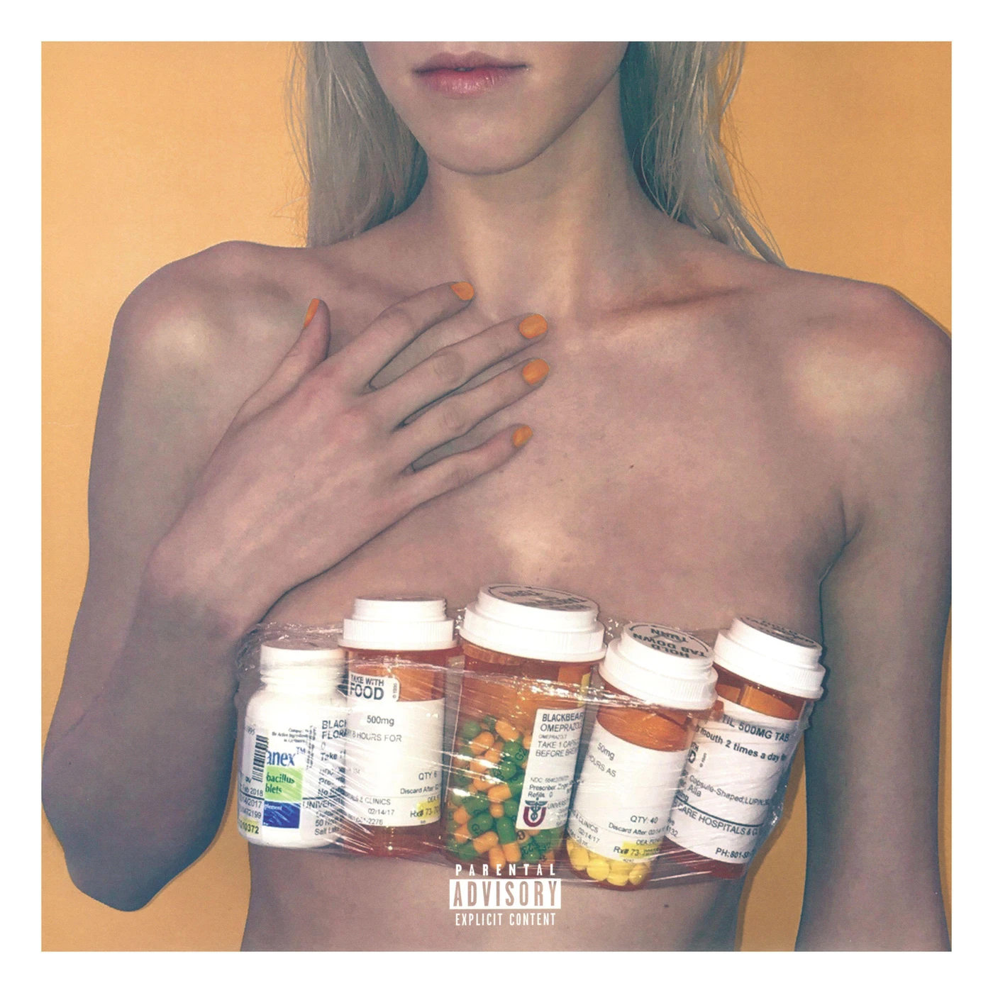 blackbear Digital Druglord (Orange) Vinyl Record