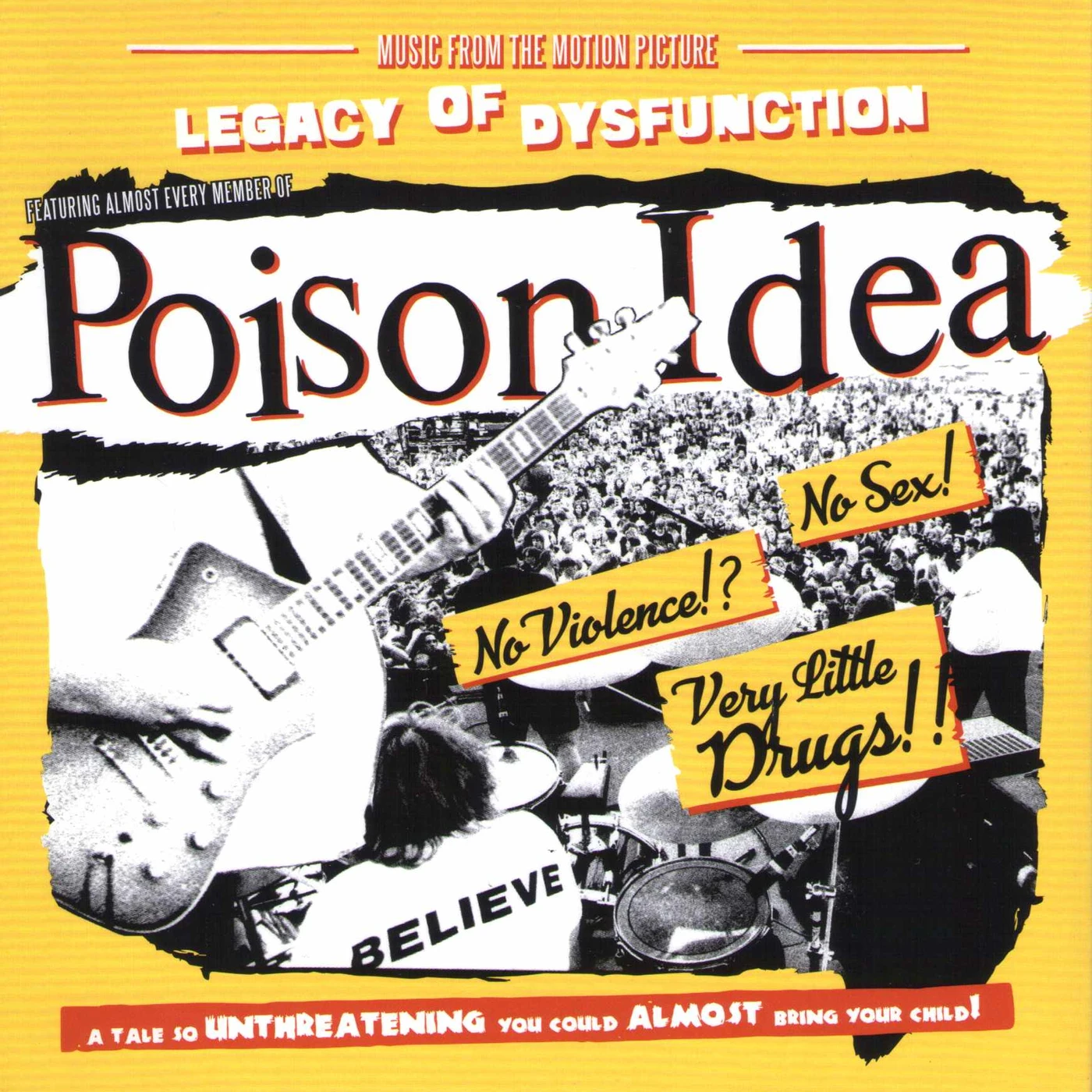 Poison Idea LEGACY OF DISFUNCTION Vinyl Record