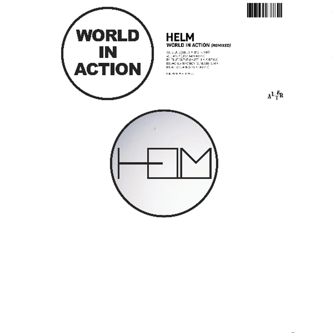 Helm WORLD IN ACTION REMIXED Vinyl Record
