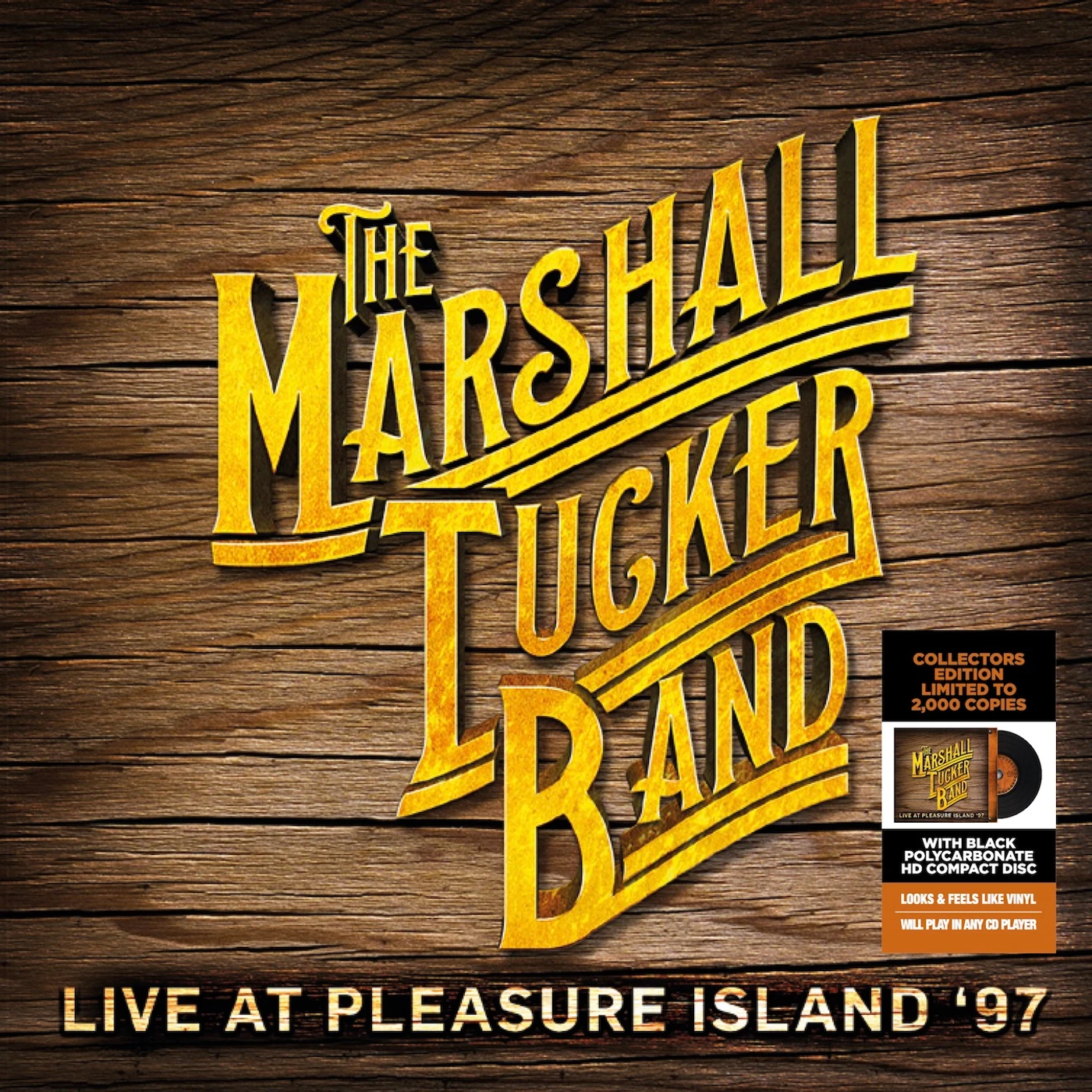 The Marshall Tucker Band LIVE AT PLEASURE ISLAND CD