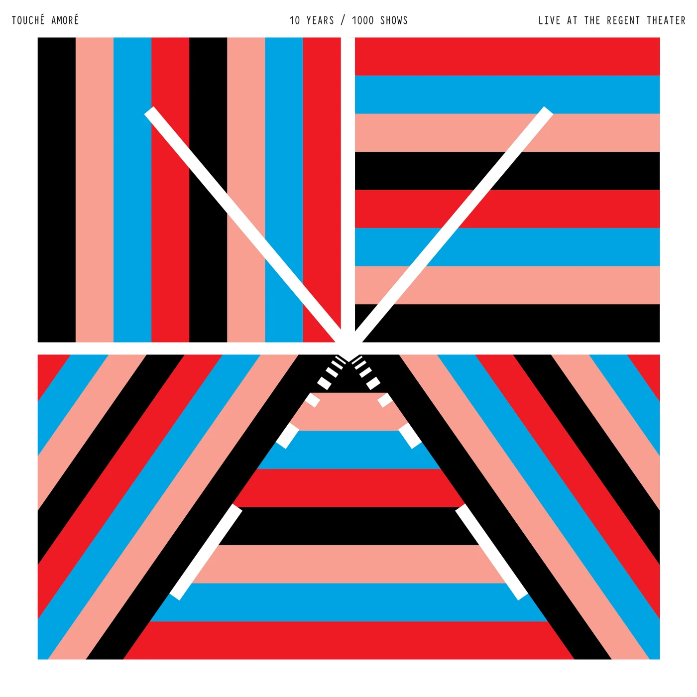 Touché Amoré 10 YEARS / 1000 SHOWS - LIVE AT THE REGENT THEATER CD
