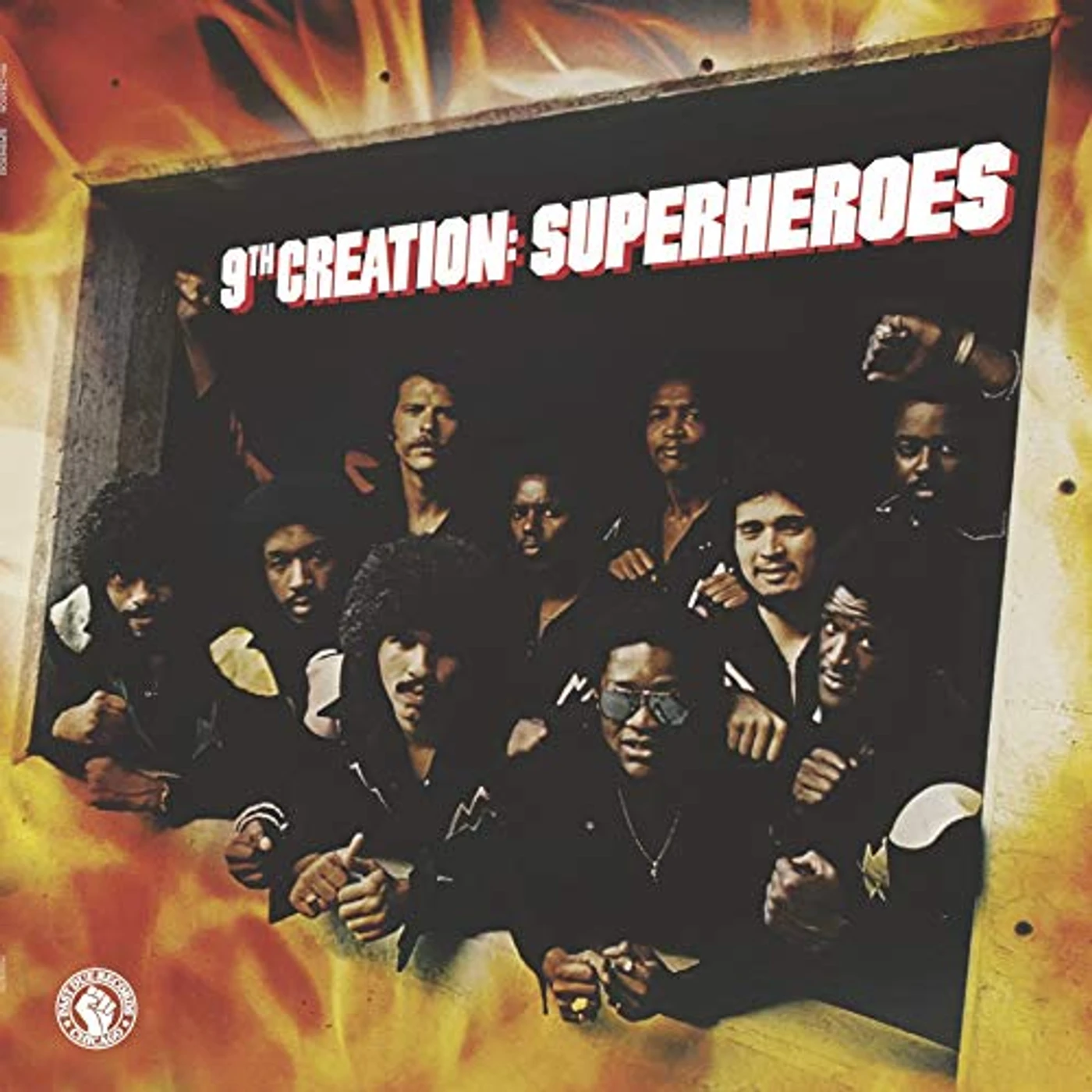 9th Creation Superheroes Vinyl Record