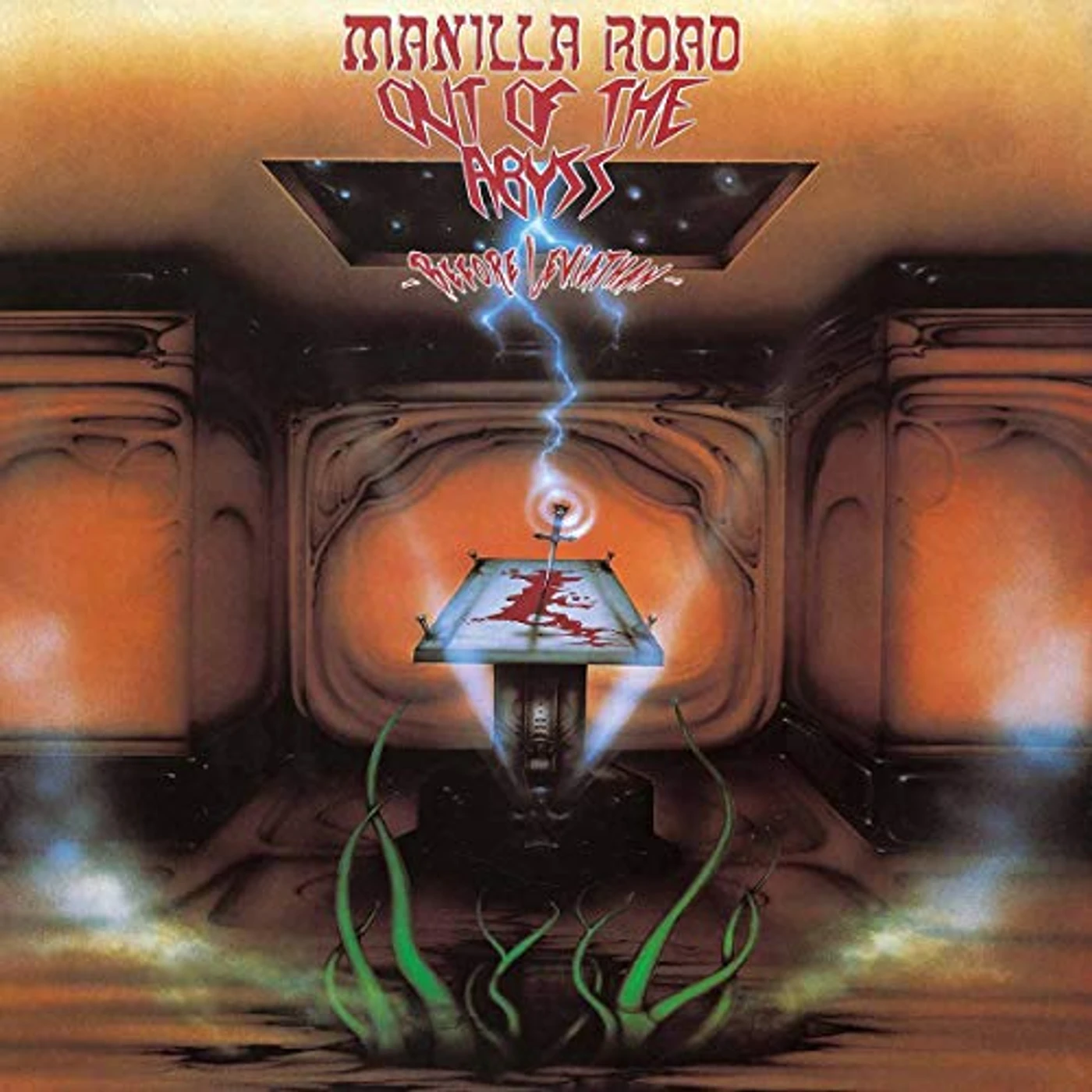 Manilla Road OUT OF THE ABYSS - BEFORE LEVIATHAN Vinyl Record