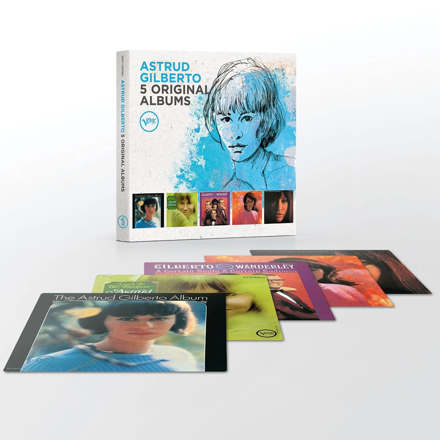 Astrud Gilberto 5 ORIGINAL ALBUMS CD