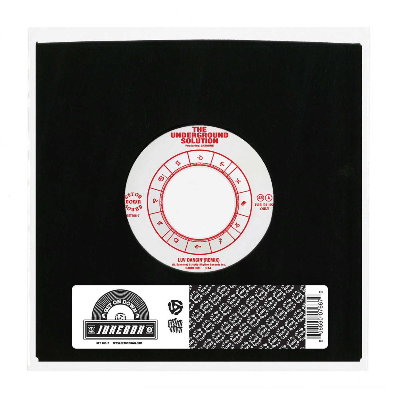 Underground Solution LUV DANCIN Vinyl Record