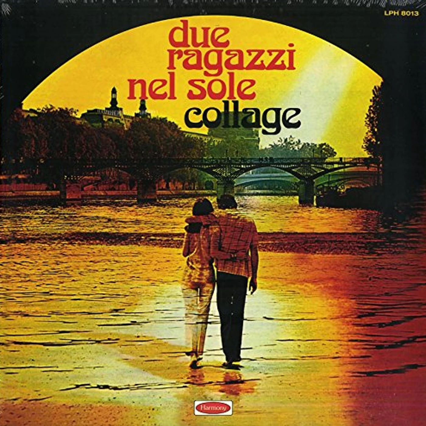 Collage DUE RAGAZZI AL SOLE Vinyl Record