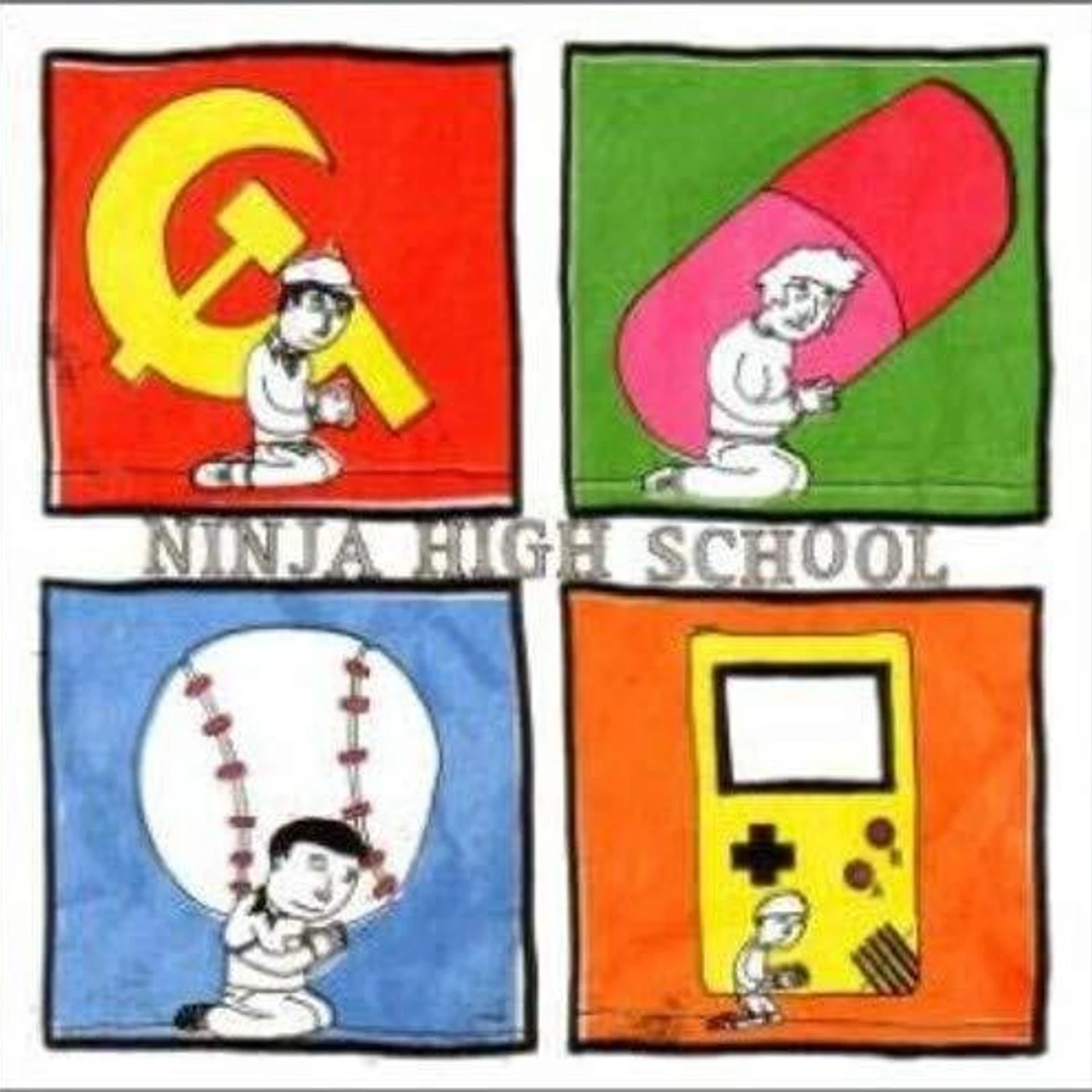 Ninja High School Young Adults Against Suicide Vinyl Record
