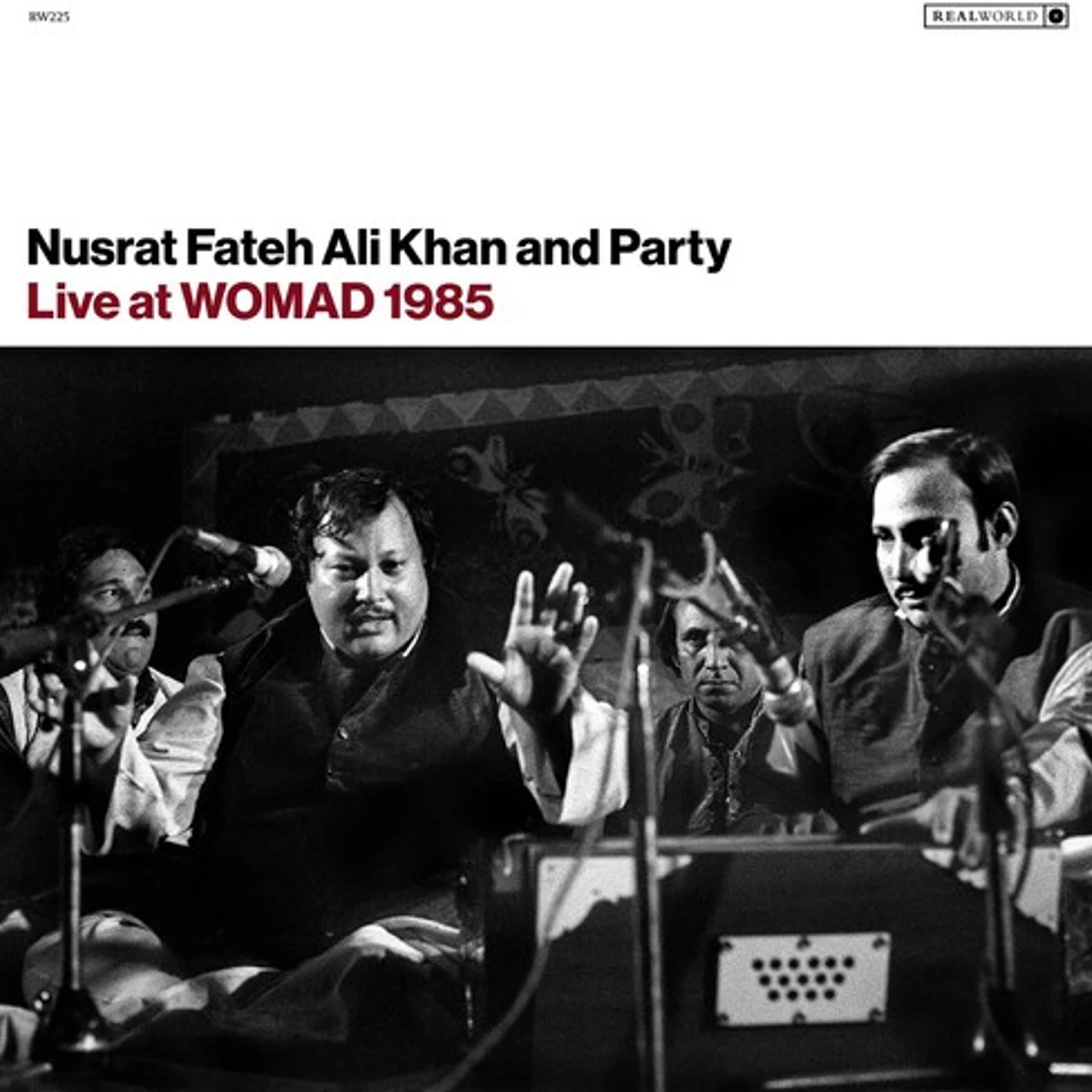 Nusrat Fateh Ali Khan Live at WOMAD 1985 Vinyl Record