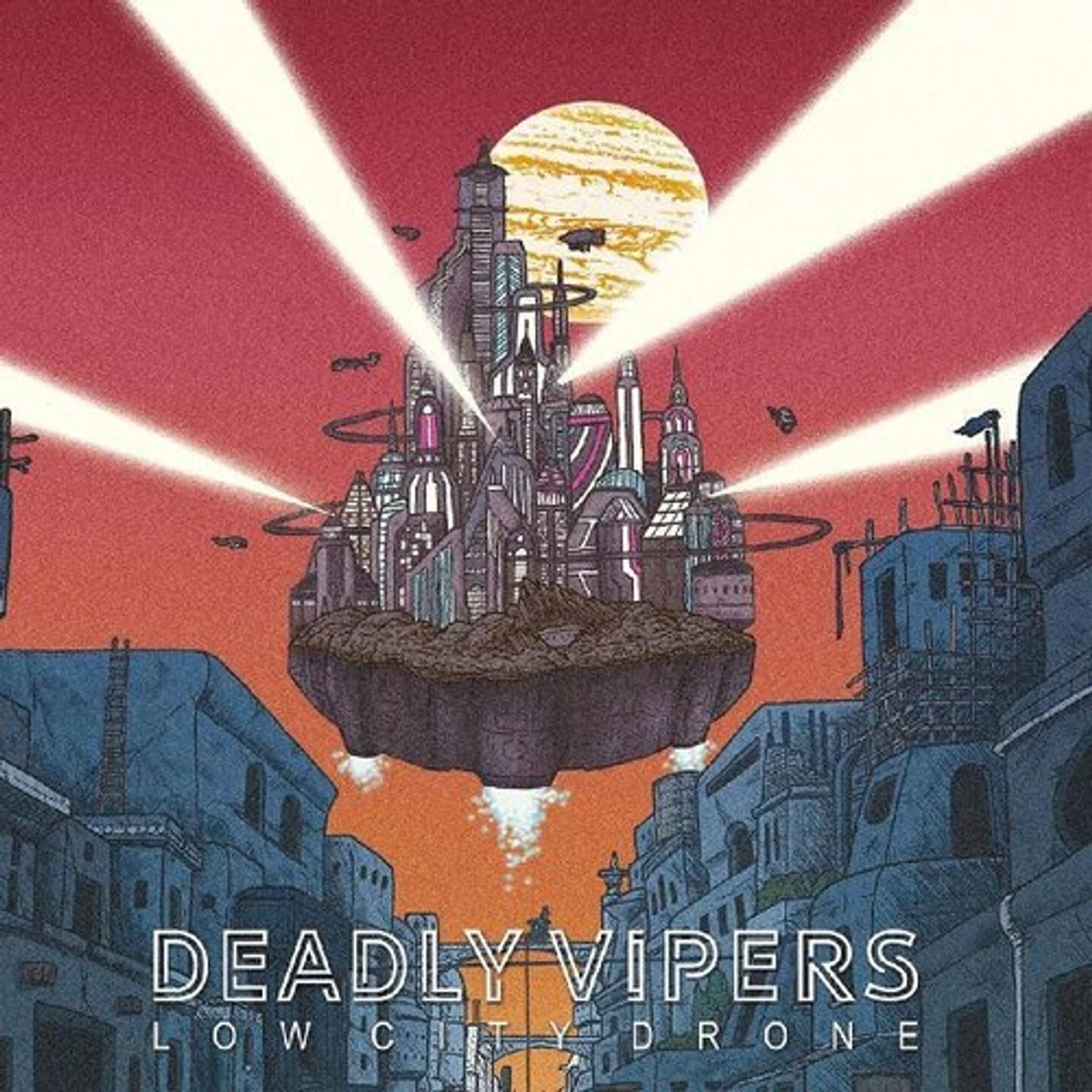 Deadly Vipers Low City Drone Vinyl Record