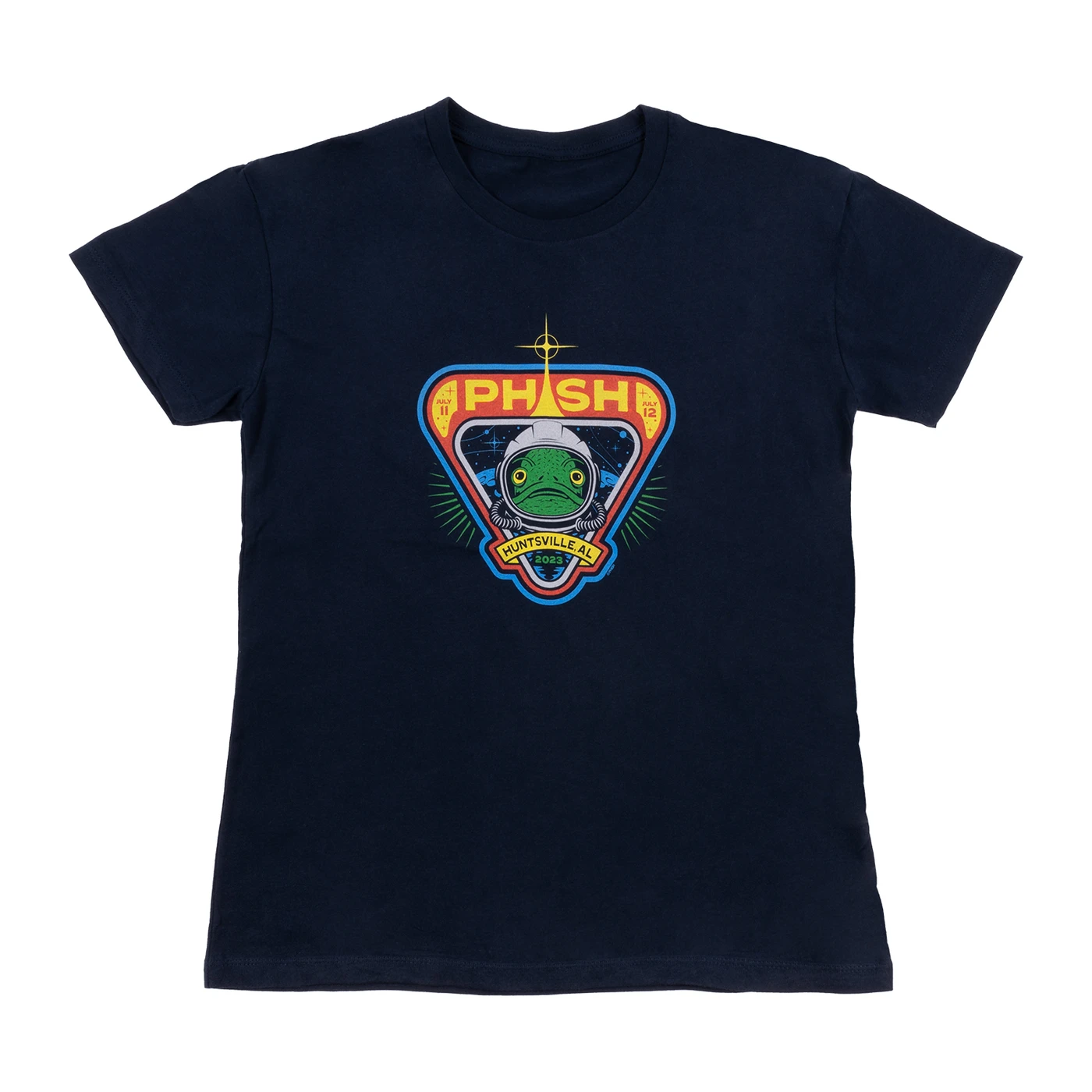 Phish Women's Huntsville 2023 Event Tee on Midnight Navy