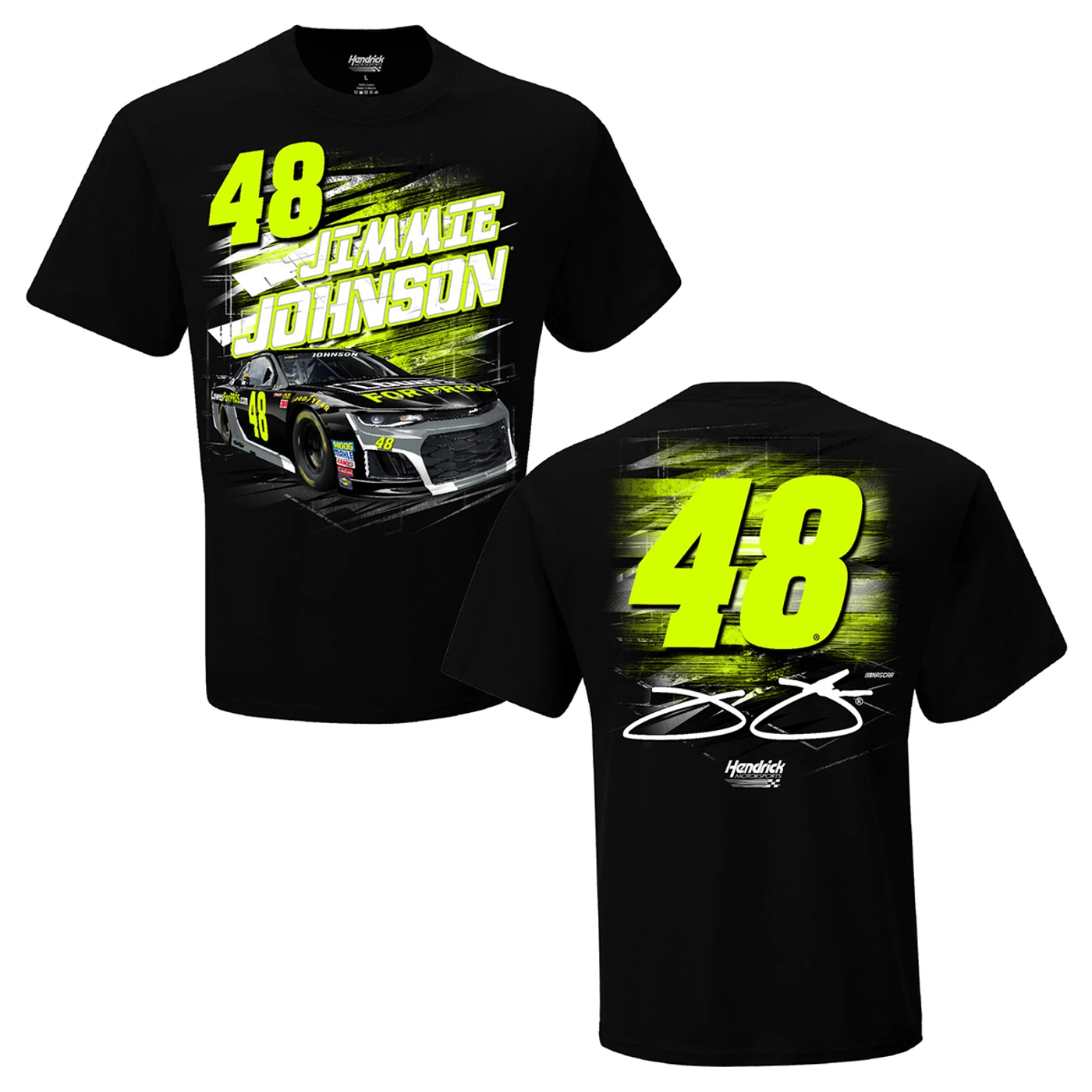 Jimmie Johnson #48 2018 Lowe's Torque 2-Spot T-shirt