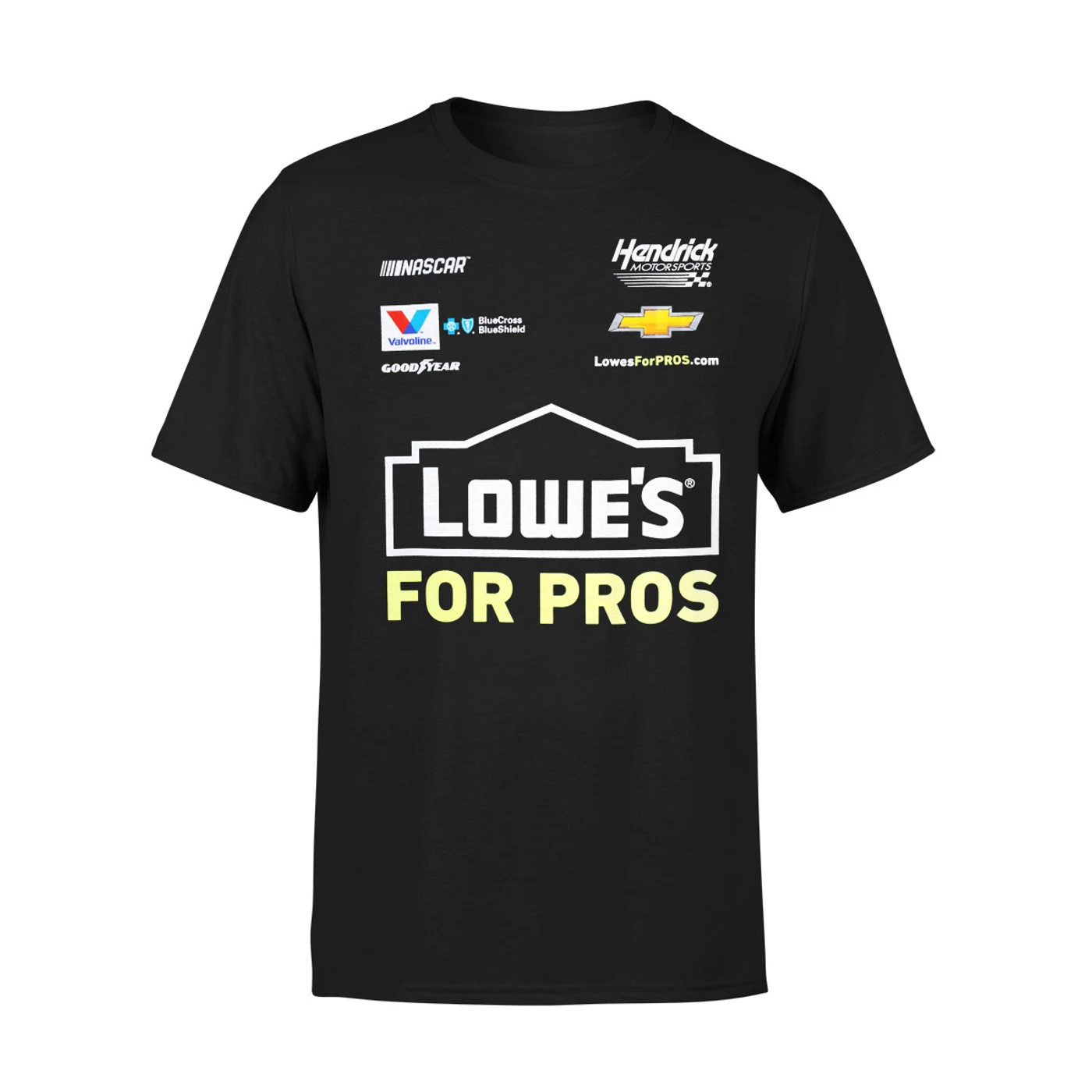 Jimmie Johnson #48 Lowe's For Pros T-shirt