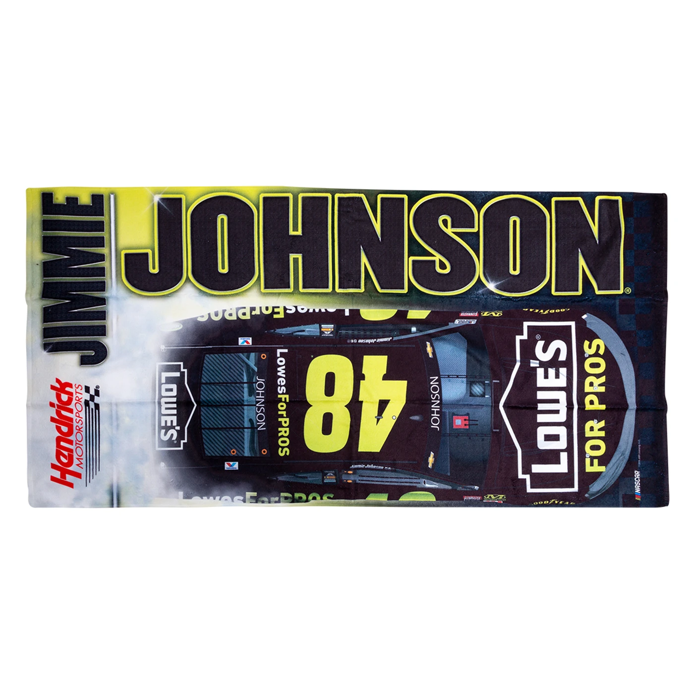 Jimmie Johnson #48 2018 NASCAR Beach Towel - 30" x 60"