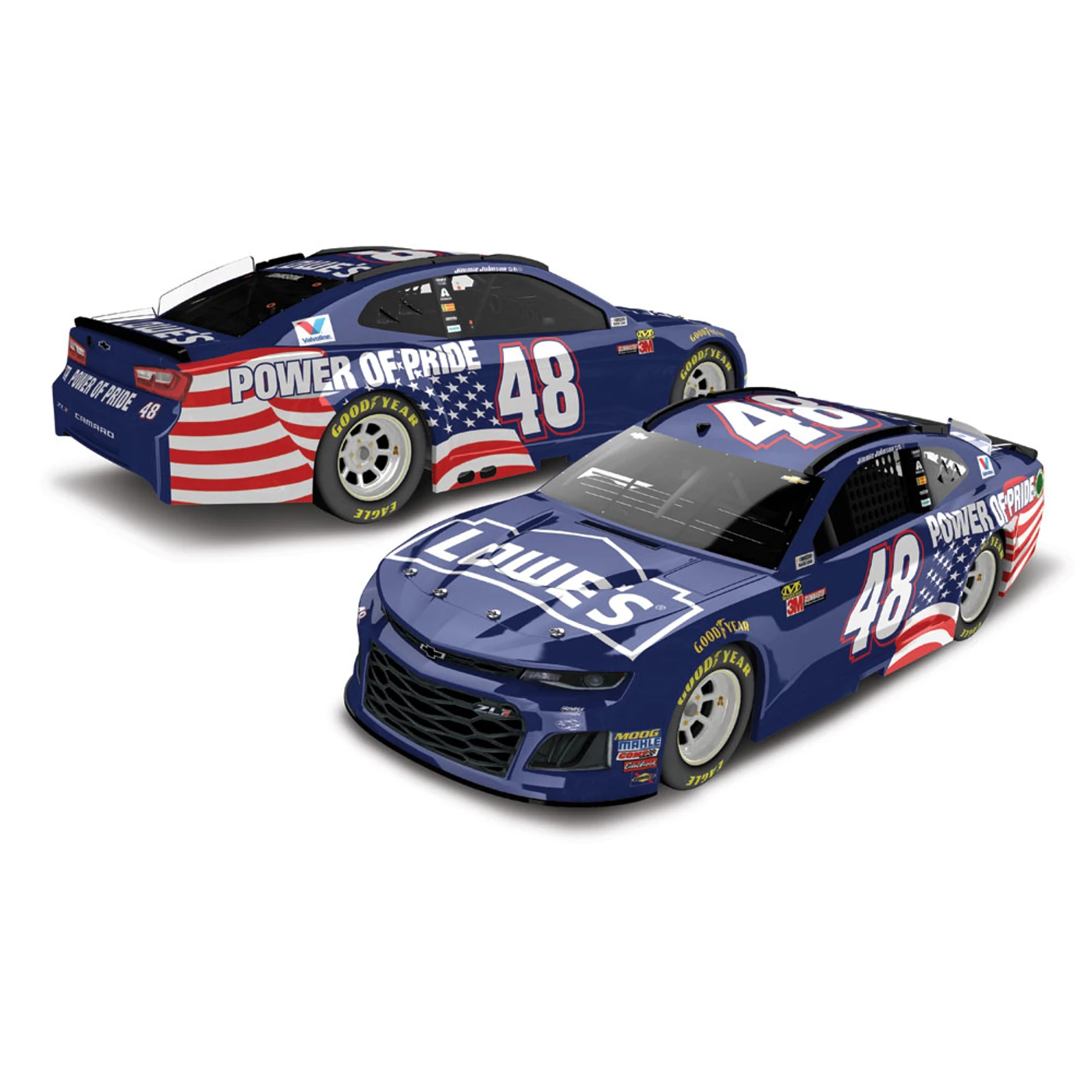 Jimmie Johnson 2018 NASCAR Lowe's Power of Pride HO 1:24 Die-Cast