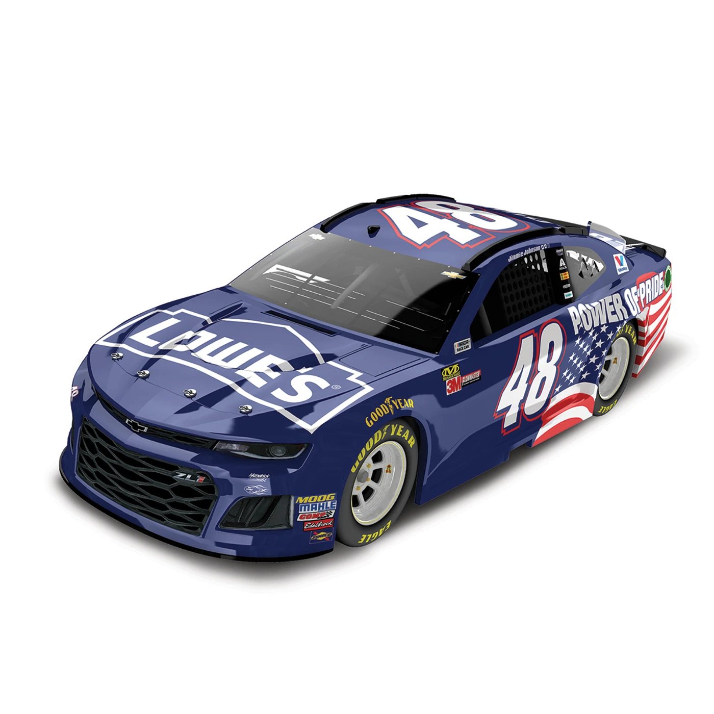 Jimmie Johnson 2018 NASCAR Lowe's Power of Pride 1:64 Die-Cast