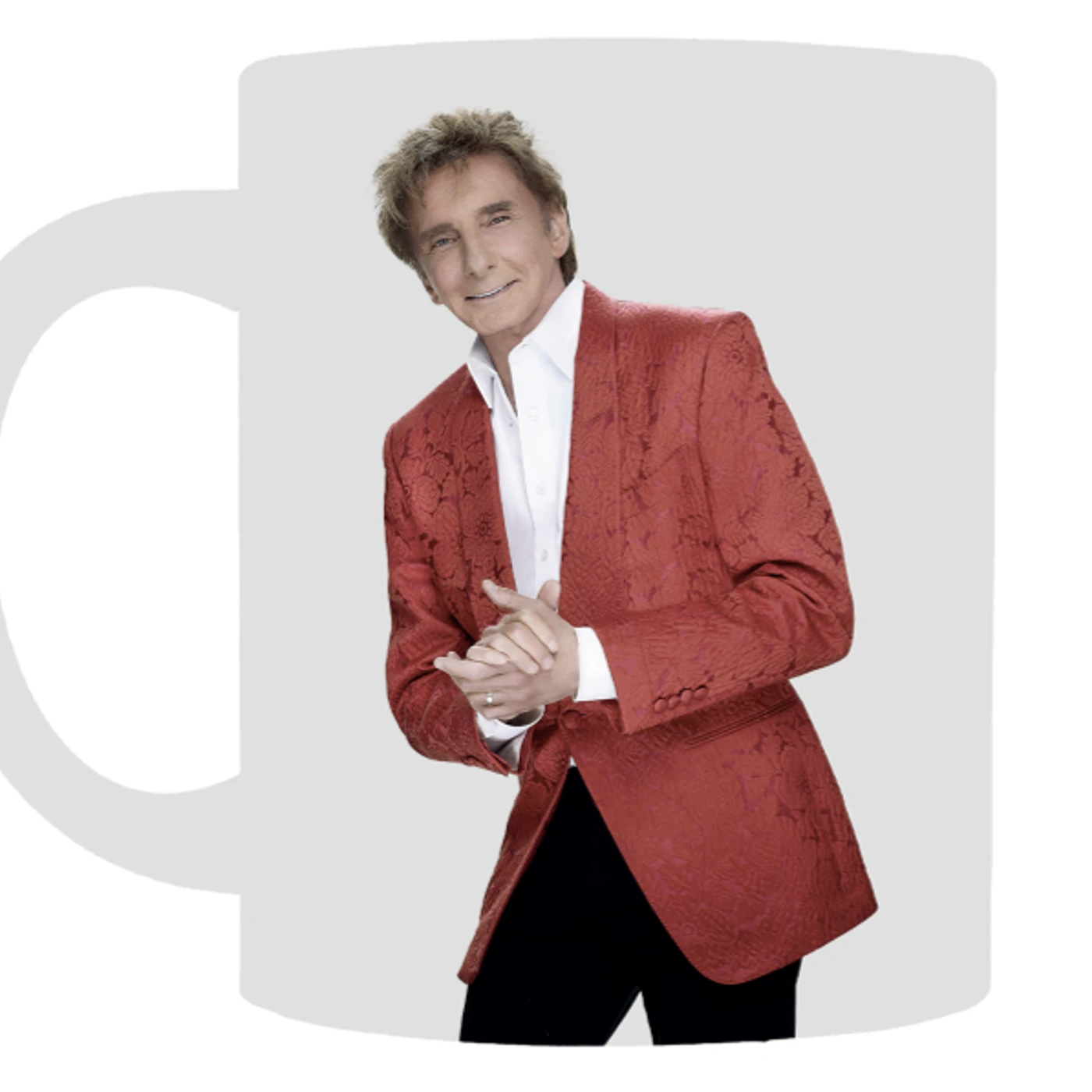 Barry Manilow Barry Christmas Photo Mug