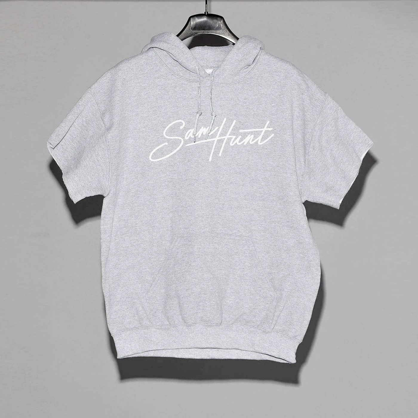 Sam Hunt SH Script Cut Off Hoodie