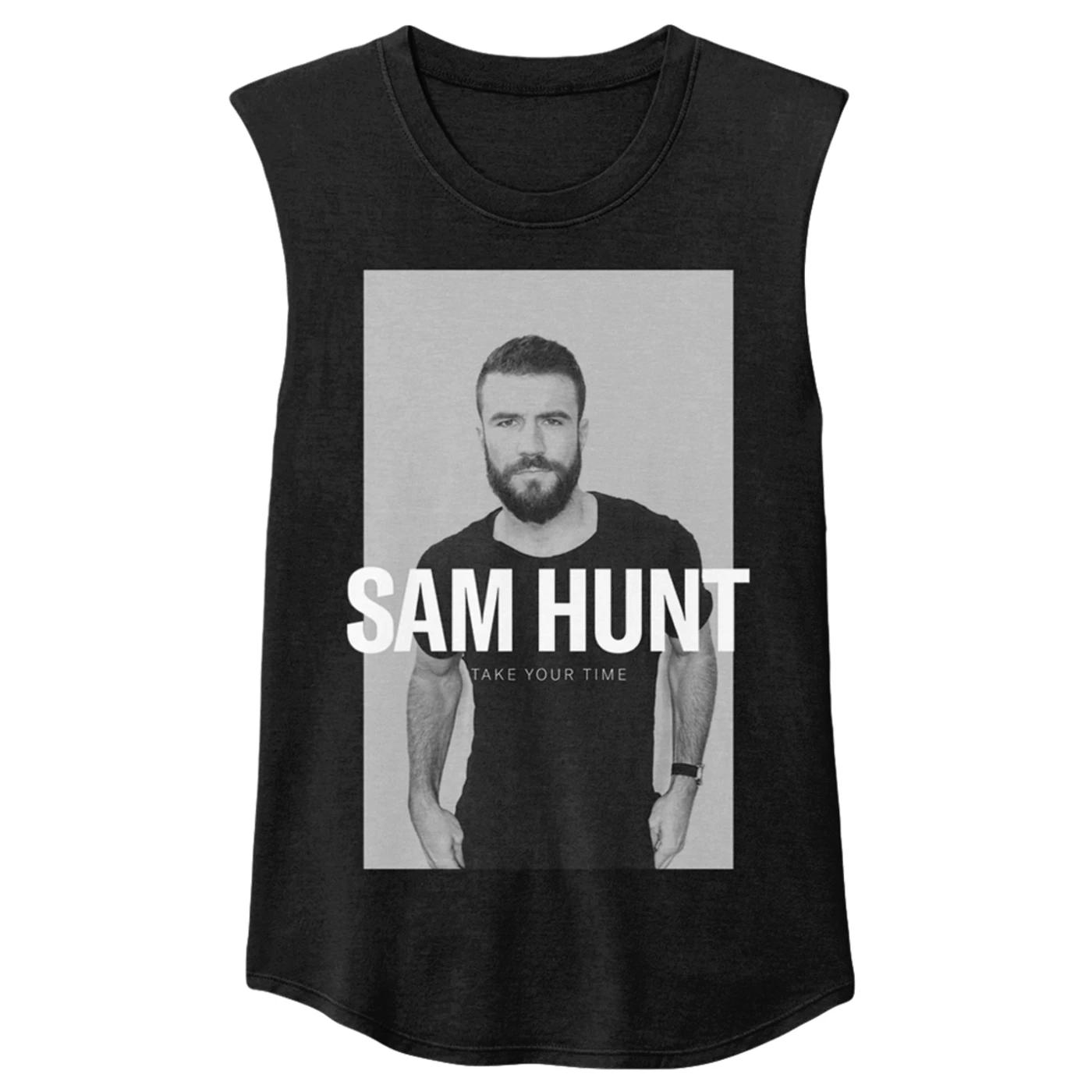 Sam Hunt SH Black Photo Women's Tank