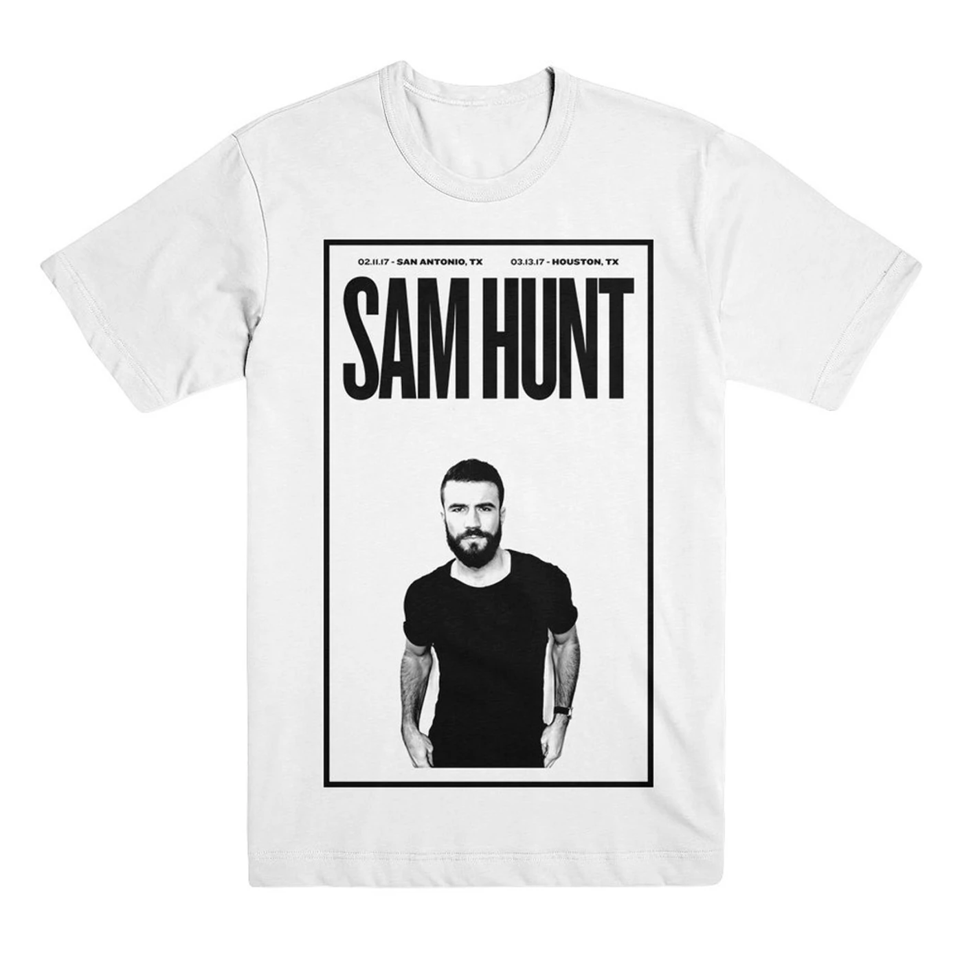 Sam Hunt Black x White Photo Tee