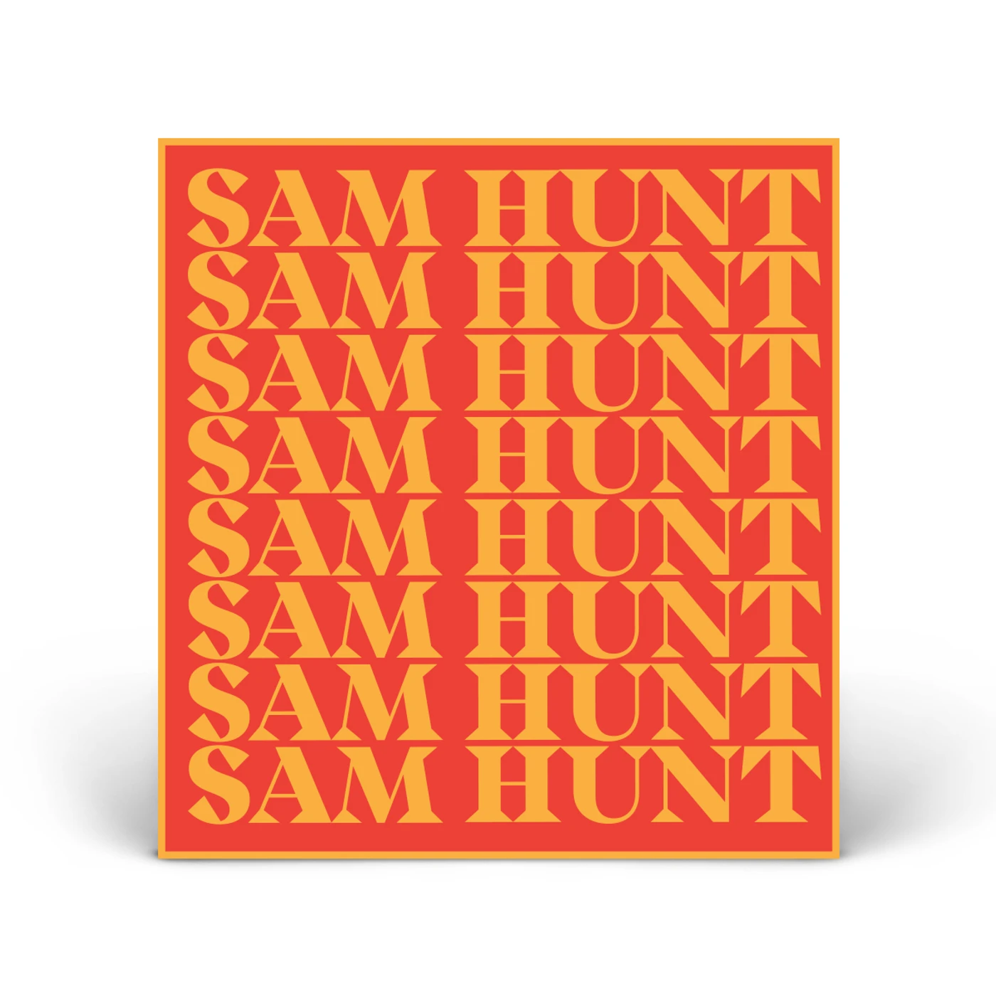Sam Hunt Square Enamel Pin