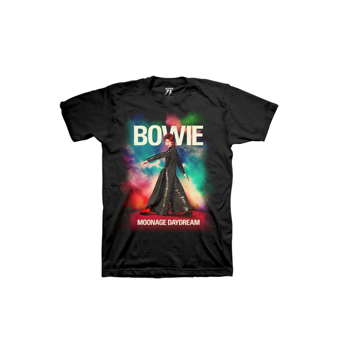 David Bowie Moonage Daydream Black T-shirt