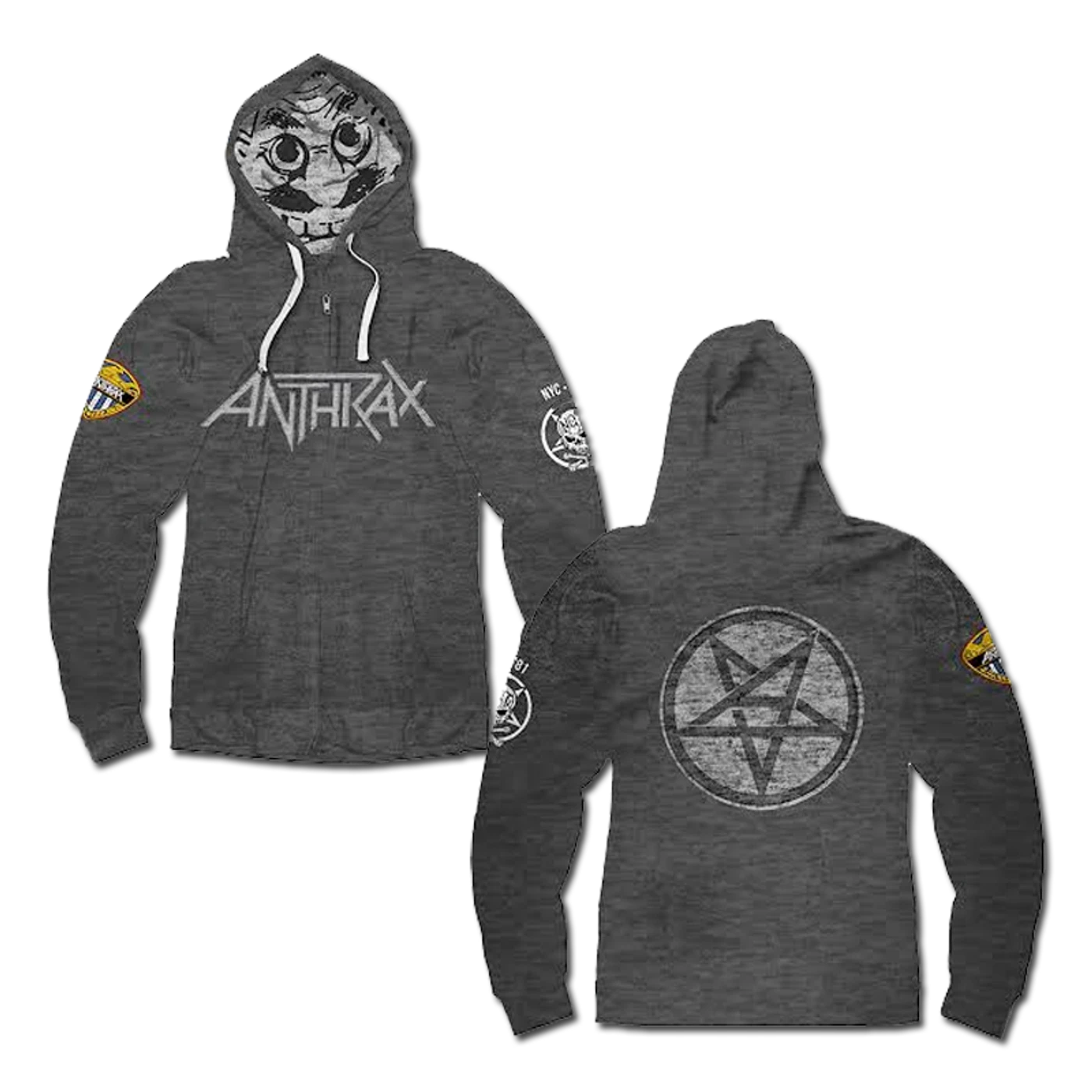 Anthrax NOTMAN CUT & SEW HOODIE
