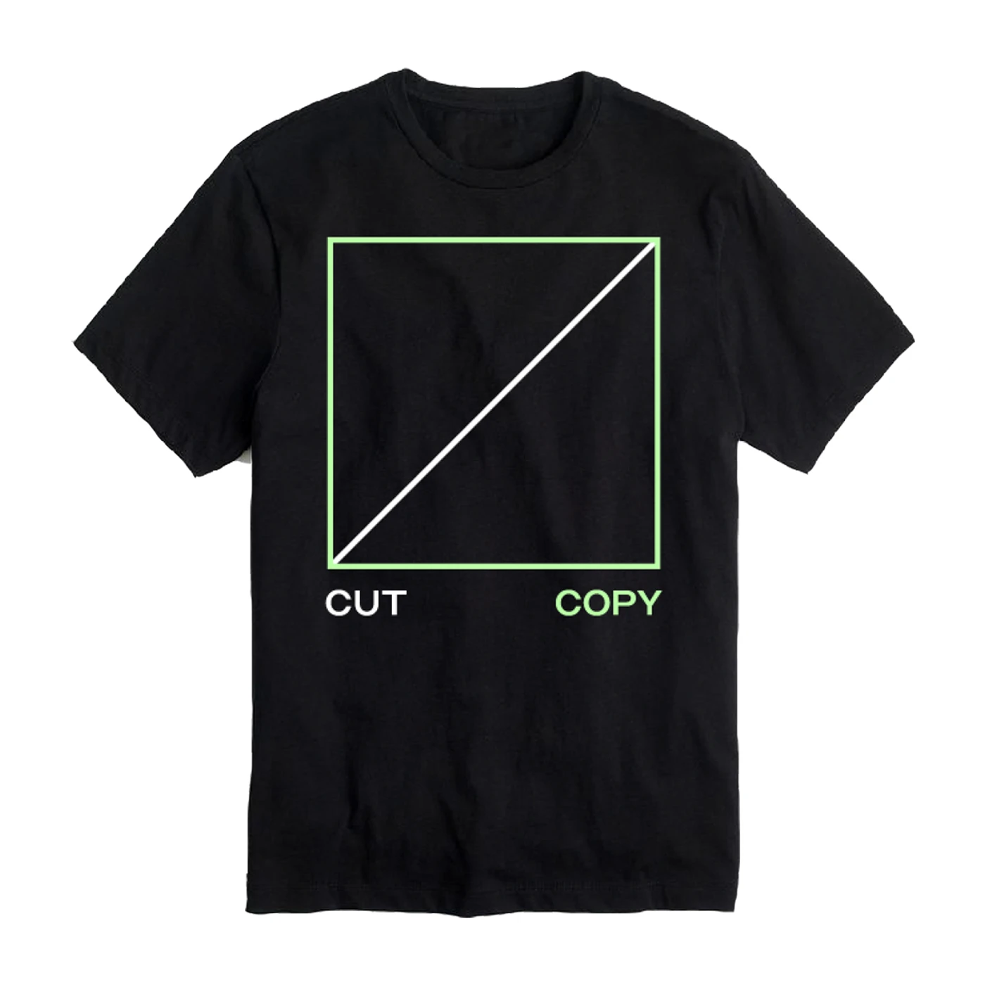 Cut Copy  Freeze, Melt Black T-Shirt