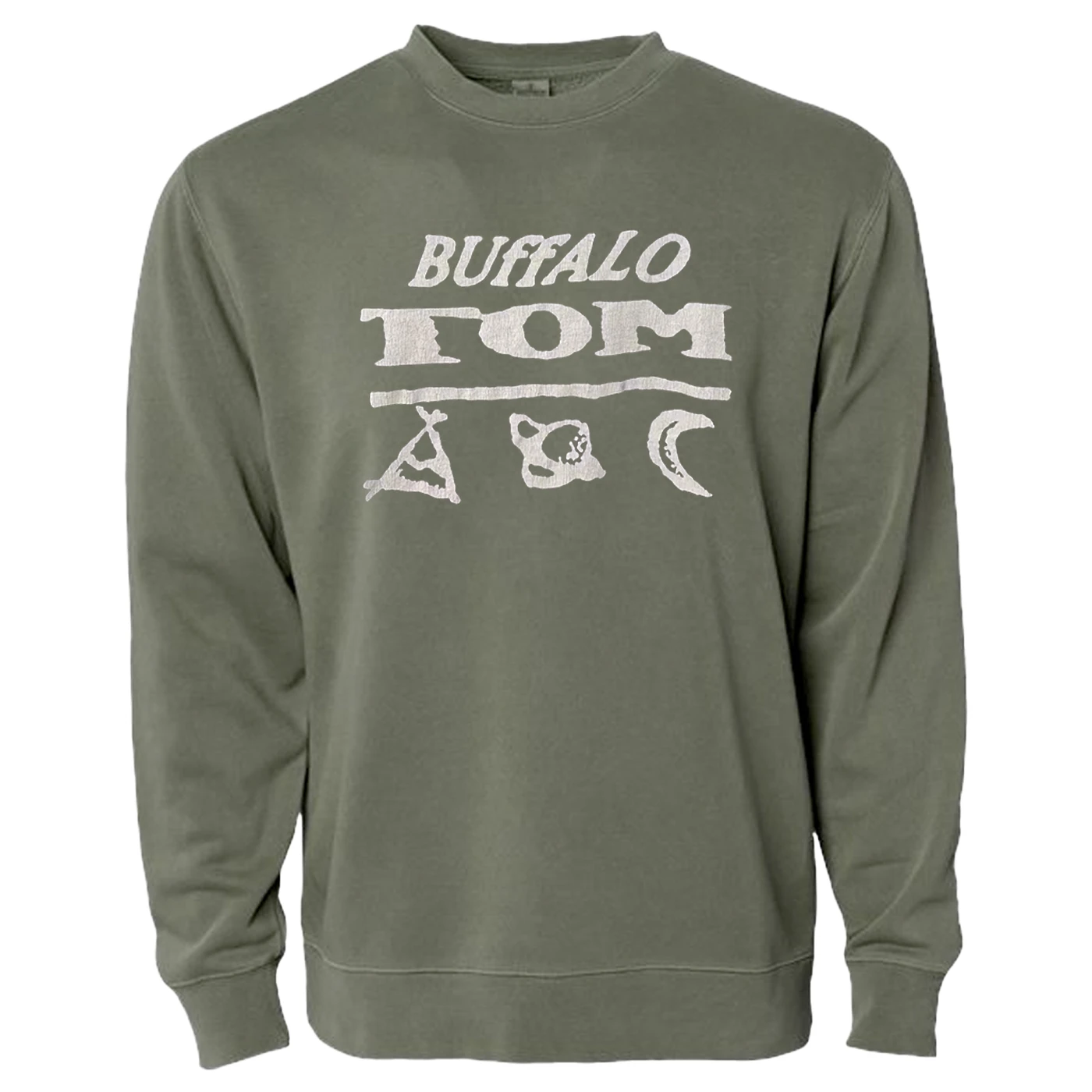 Buffalo Tom Symbols Sage Crewneck