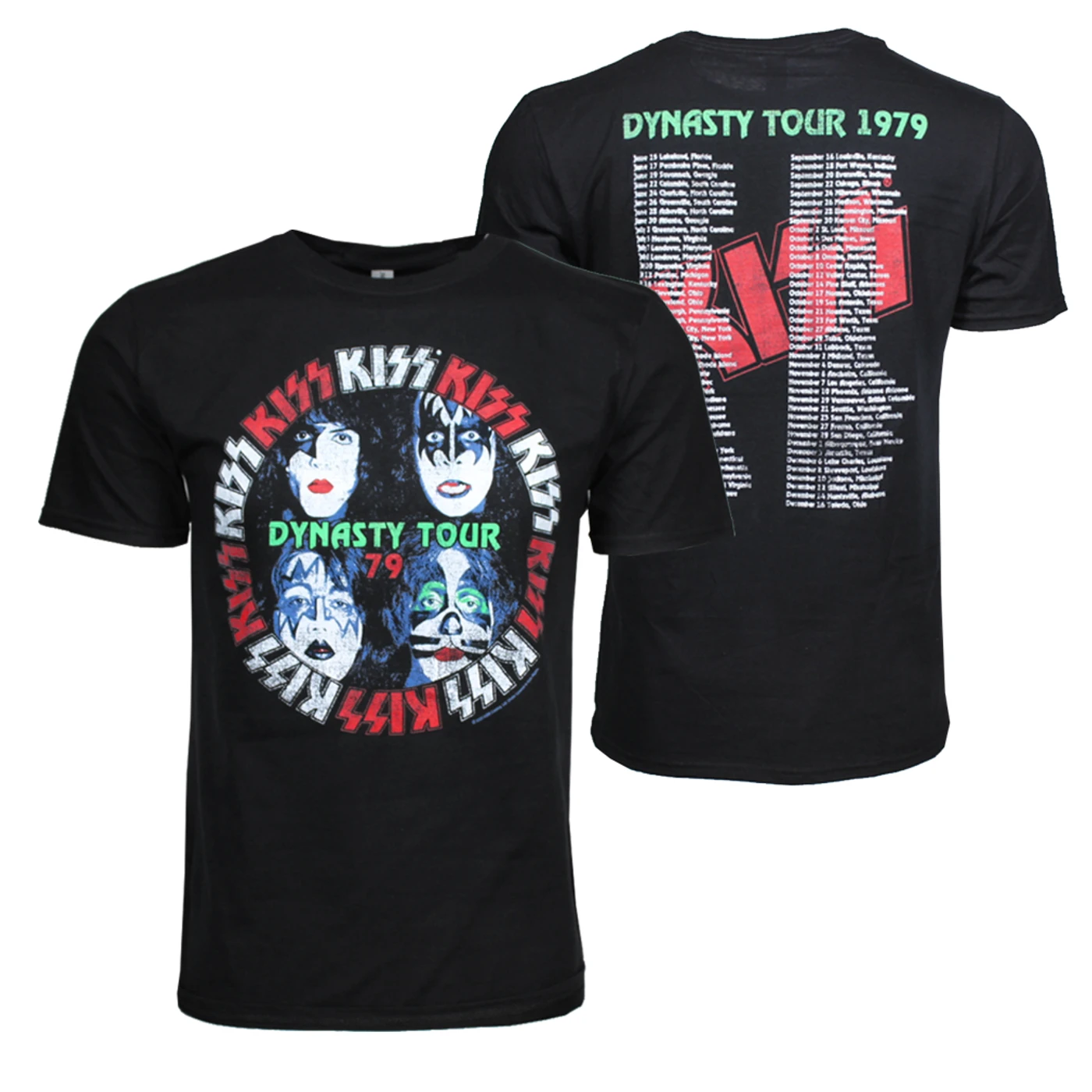 KISS T Shirt | KISS Dynasty Tour T-Shirt