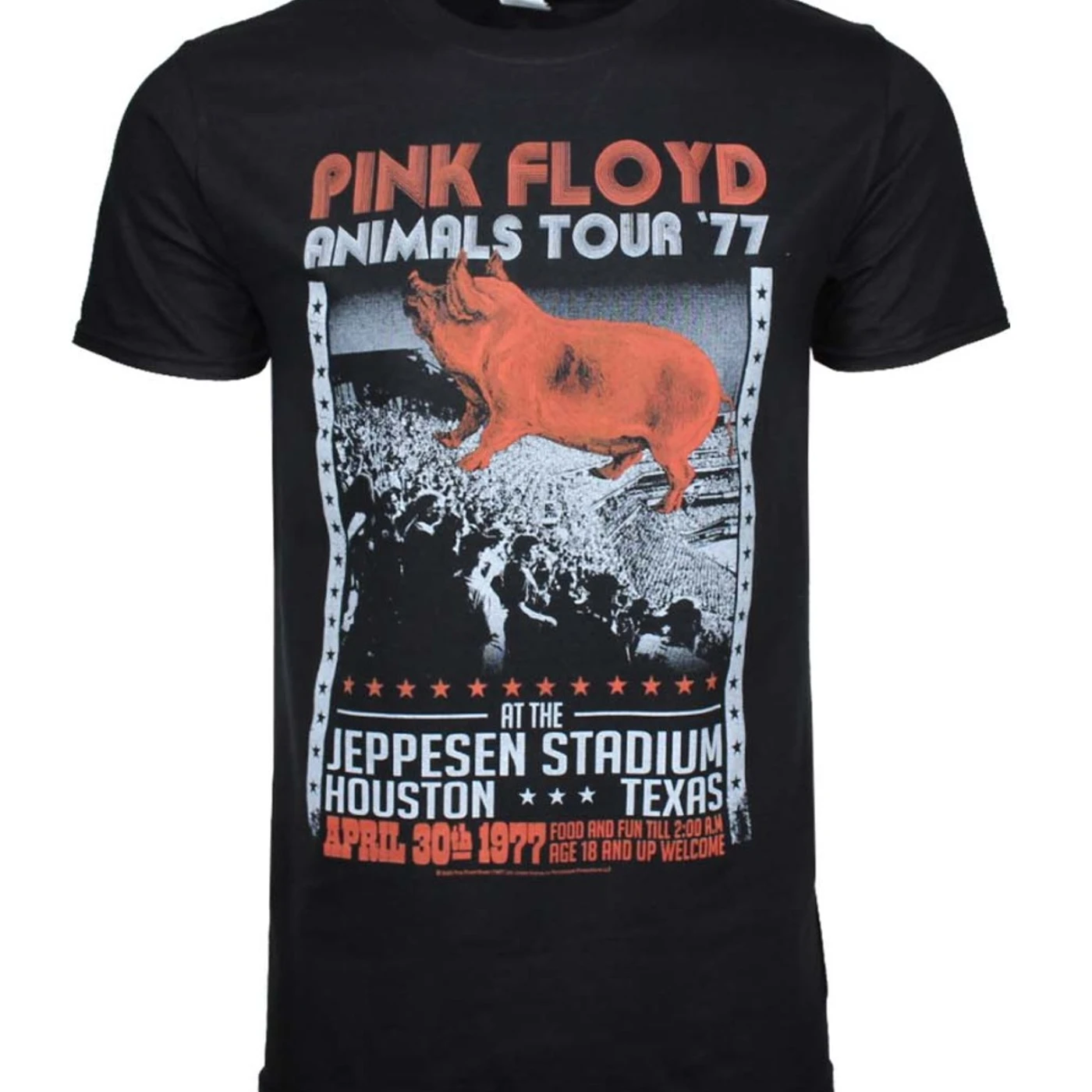 Pink Floyd T Shirt | Pink Floyd Animals Tour 77 T-Shirt