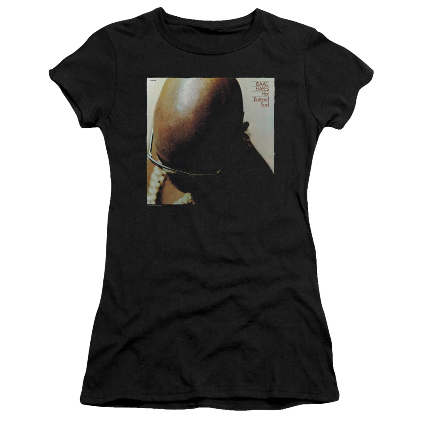 Isaac Hayes Juniors Shirt | HOT BUTTERED SOUL Juniors T Shirt