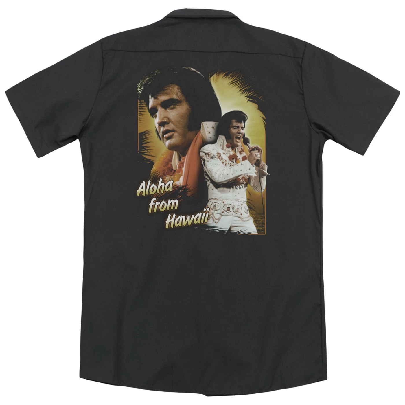 Elvis Presley ALOHA (BACK PRINT)