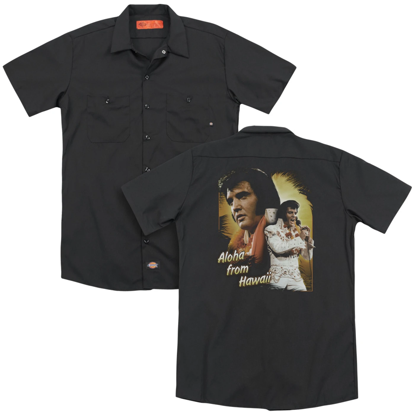 Elvis Presley ALOHA (BACK PRINT)