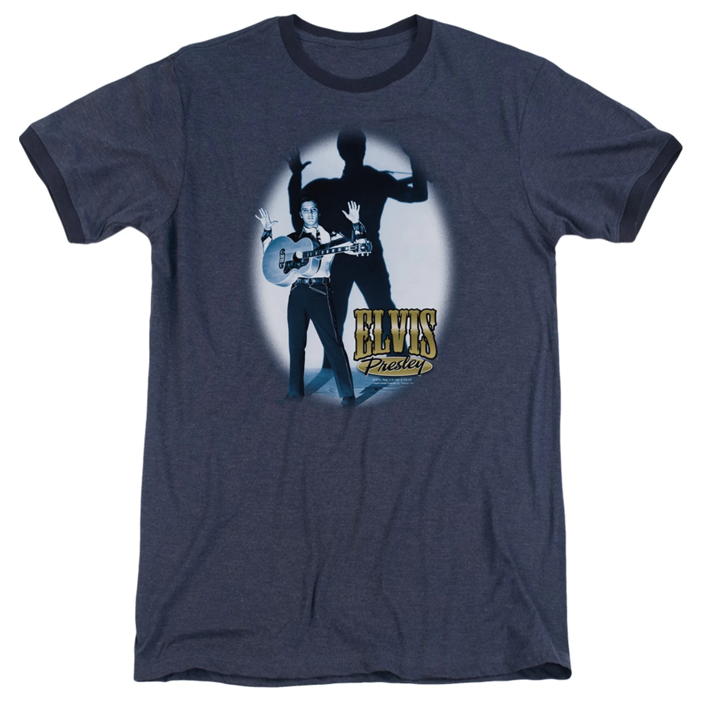 Elvis Presley Shirt | HANDS UP Premium Ringer Tee