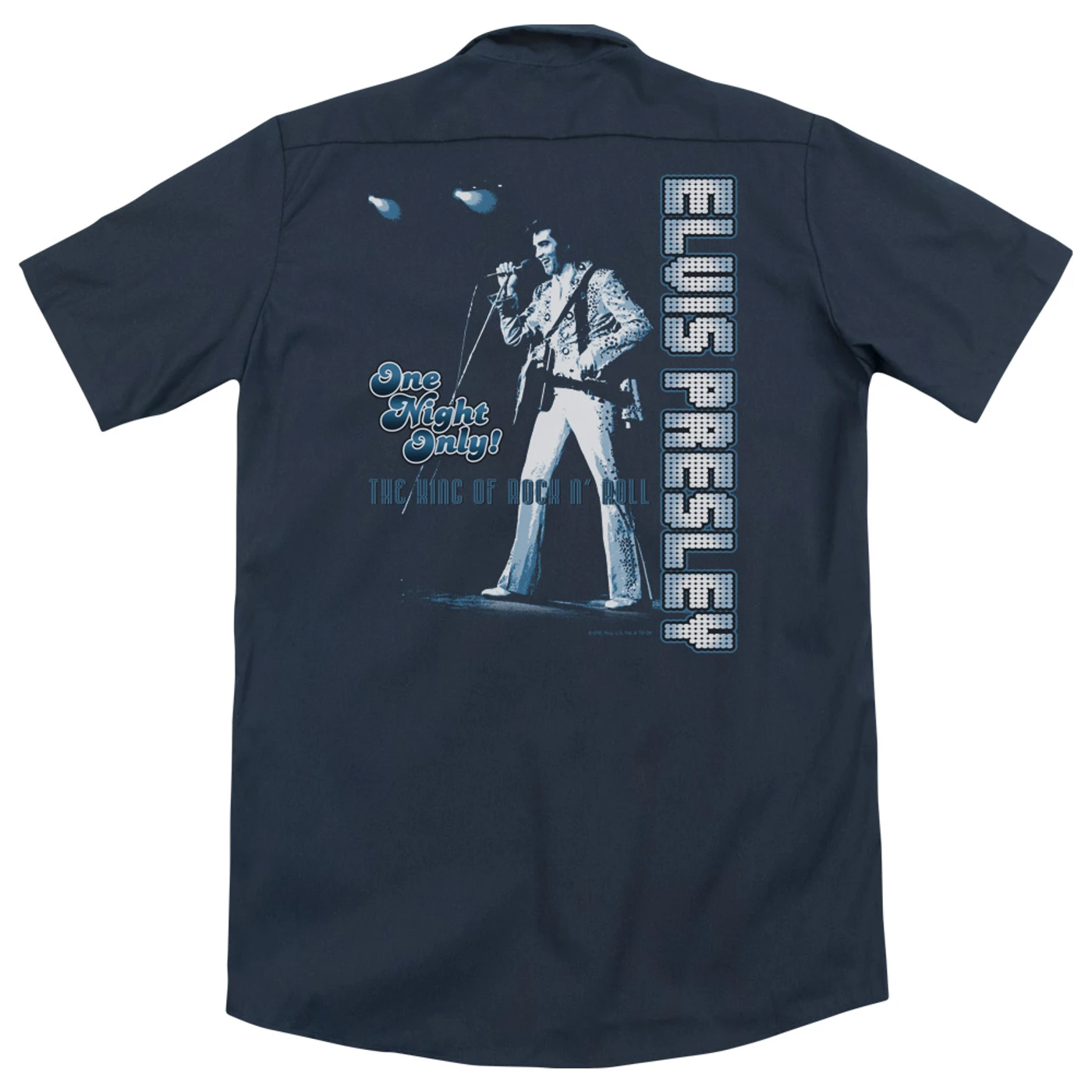 Elvis Presley ONE NIGHT ONLY (BACK PRINT)