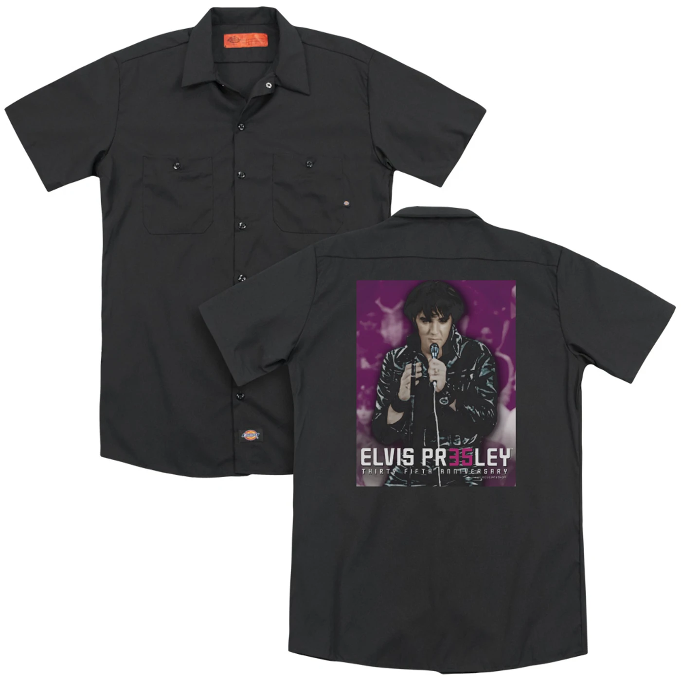 Elvis Presley 35 LEATHER (BACK PRINT)