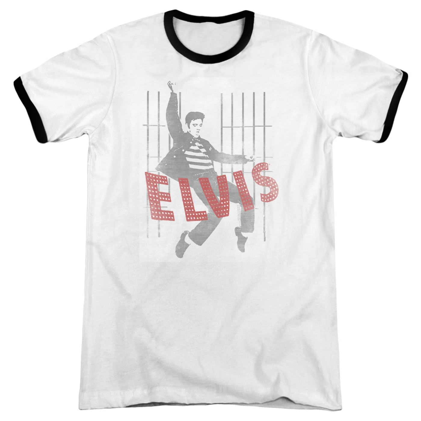 Elvis Presley Shirt | ICONIC POSE Premium Ringer Tee