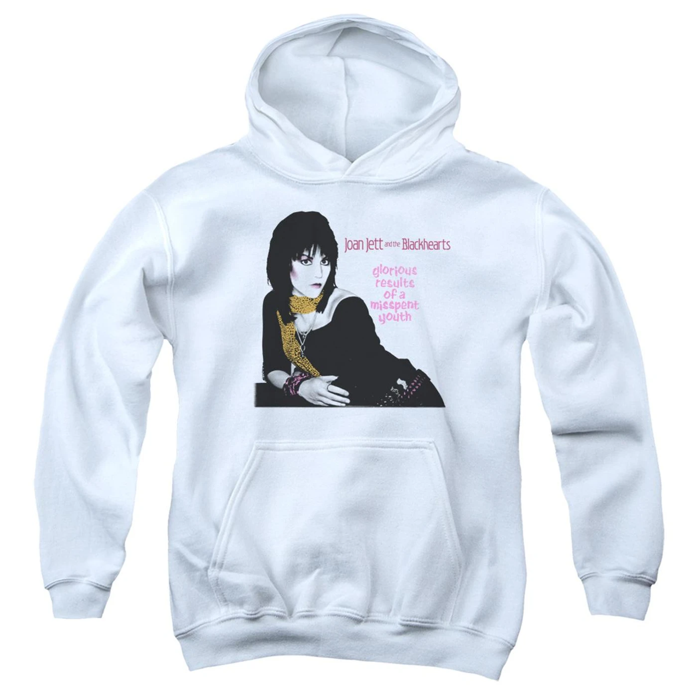 Joan Jett & the Blackhearts Youth Hoodie | MISSPENT YOUTH Pull-Over Sweatshirt