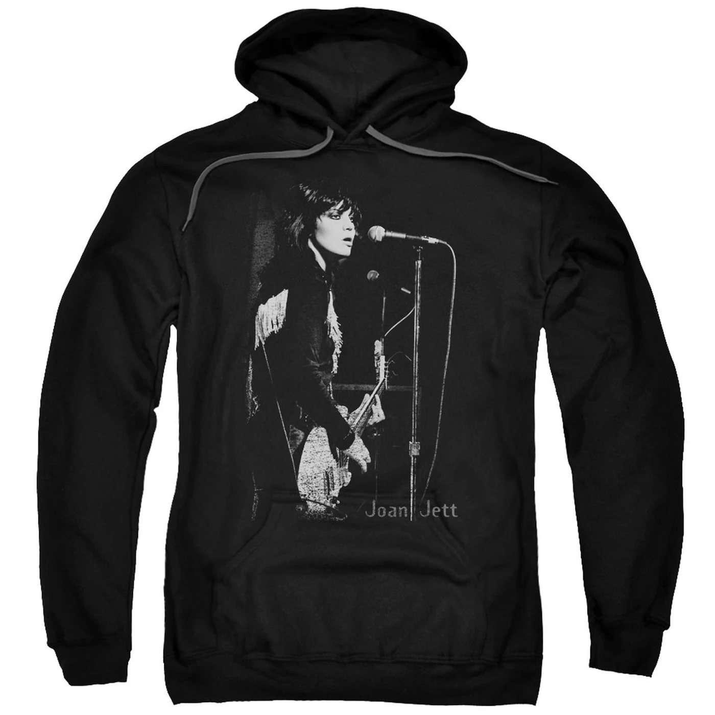 Joan Jett & the Blackhearts Hoodie | ON THE MIC Pull-Over Sweatshirt