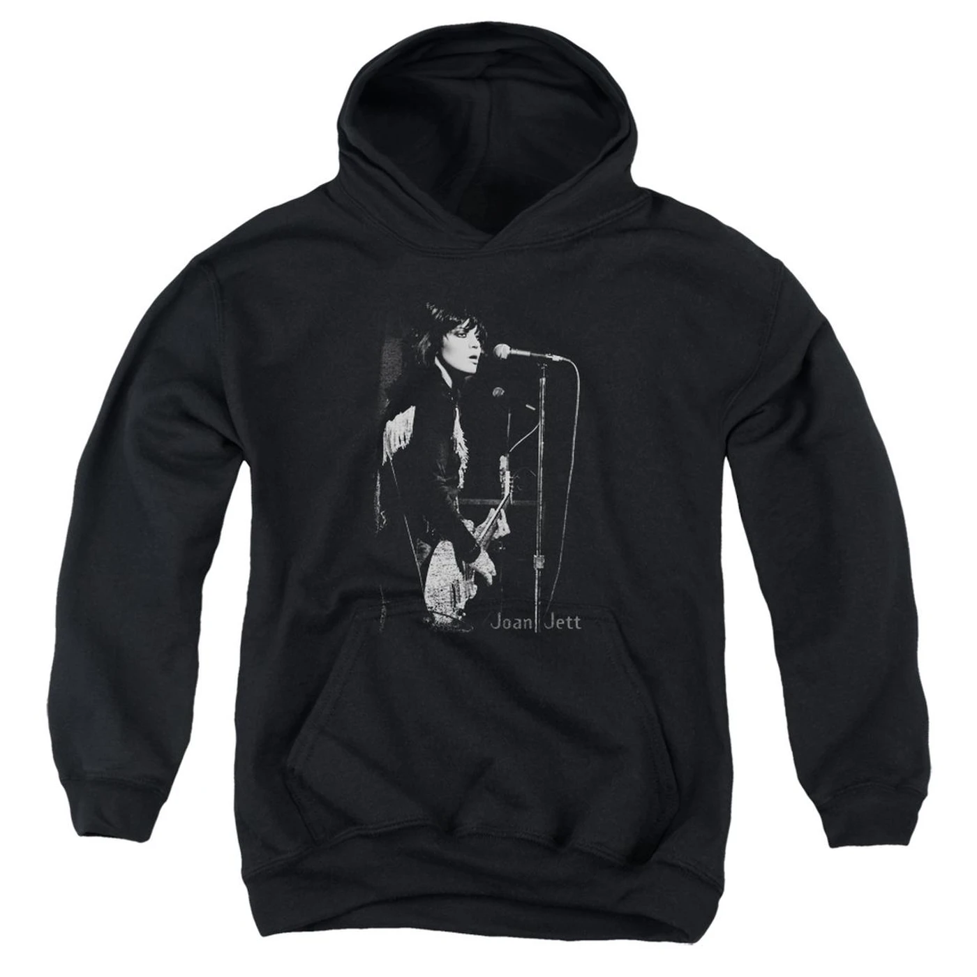 Joan Jett & the Blackhearts Youth Hoodie | ON THE MIC Pull-Over Sweatshirt