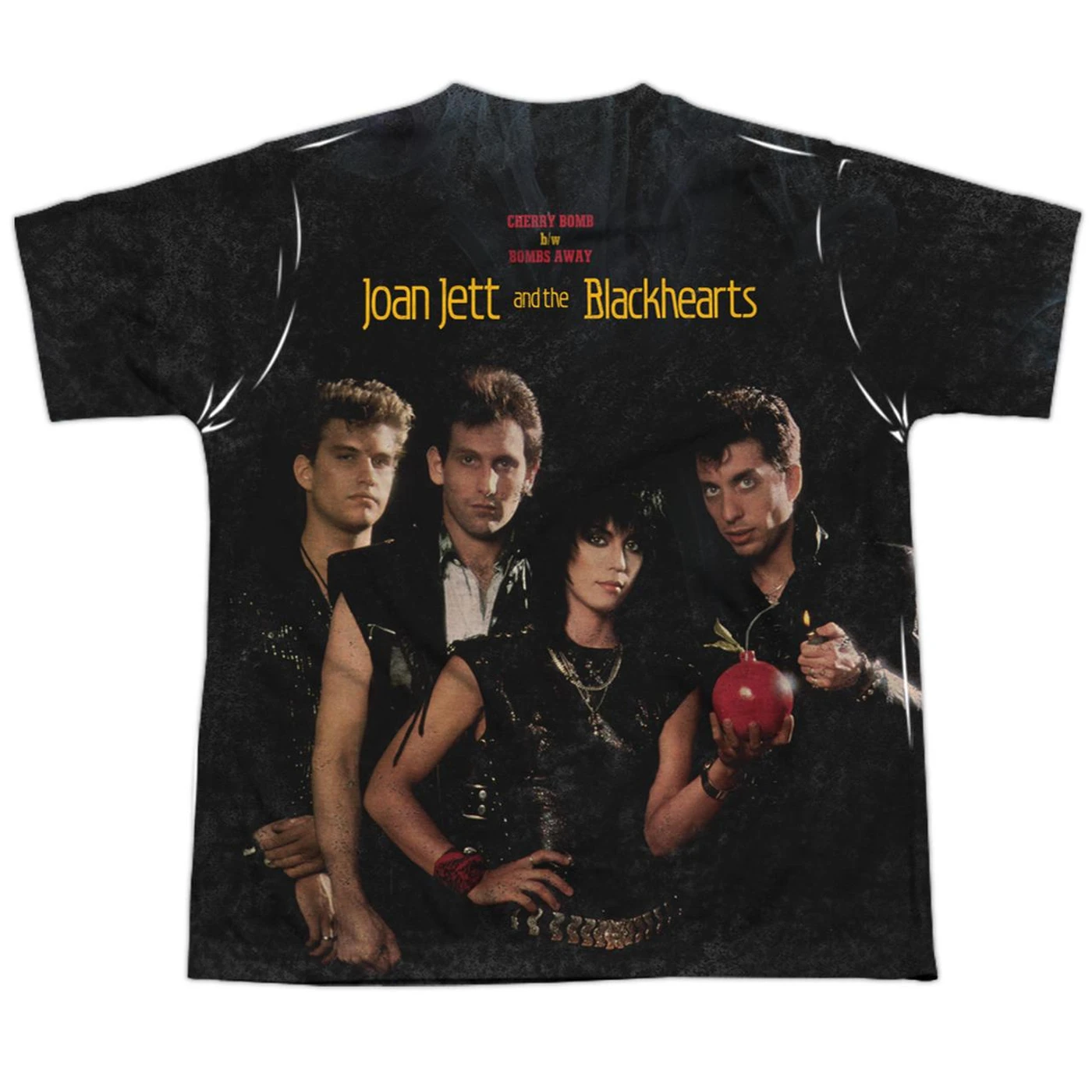 Joan Jett & the Blackhearts Youth Shirt | CHERRY BOMB (FRONT/BACK PRINT) Sublimated Tee