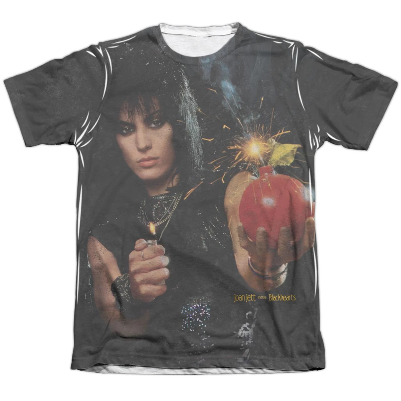Joan Jett & the Blackhearts Shirt | CHERRY BOMB (FRONT/BACK PRINT) Tee