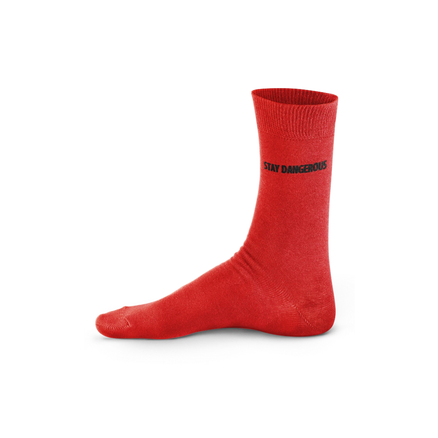 YG Red Tube Socks