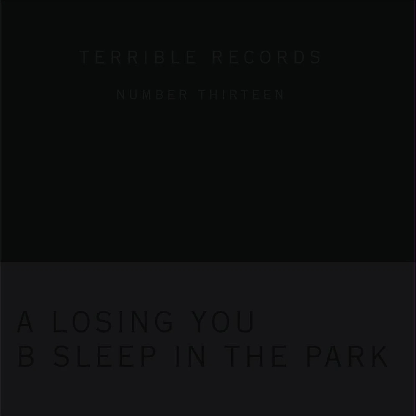 Terrible Records Solange 'Losing You' 12" Single - LP (Vinyl)