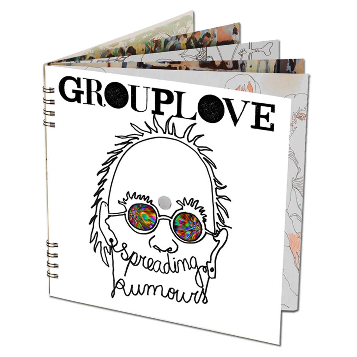 GROUPLOVE Spreading Rumours (Vinyl Flexi-Book)