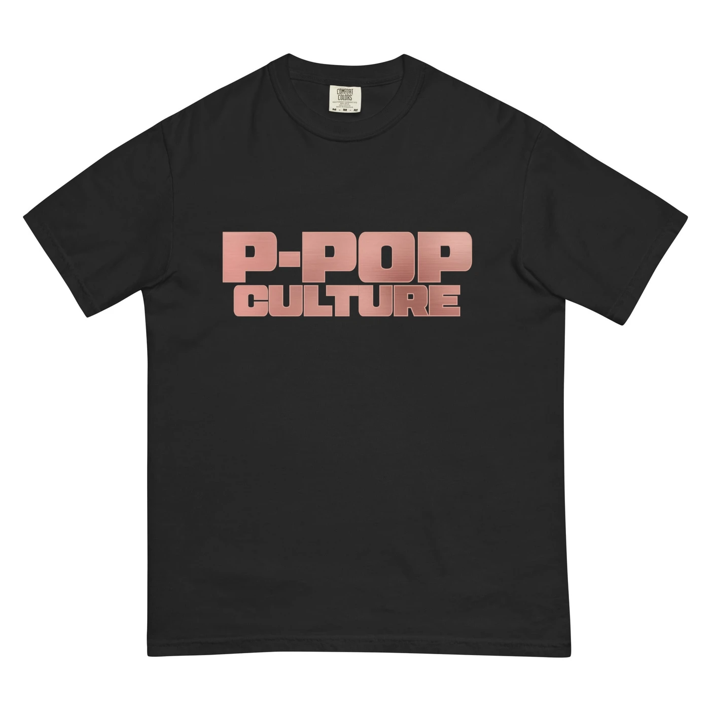 Karan Aujla P-POP CULTURE Black T-shirt