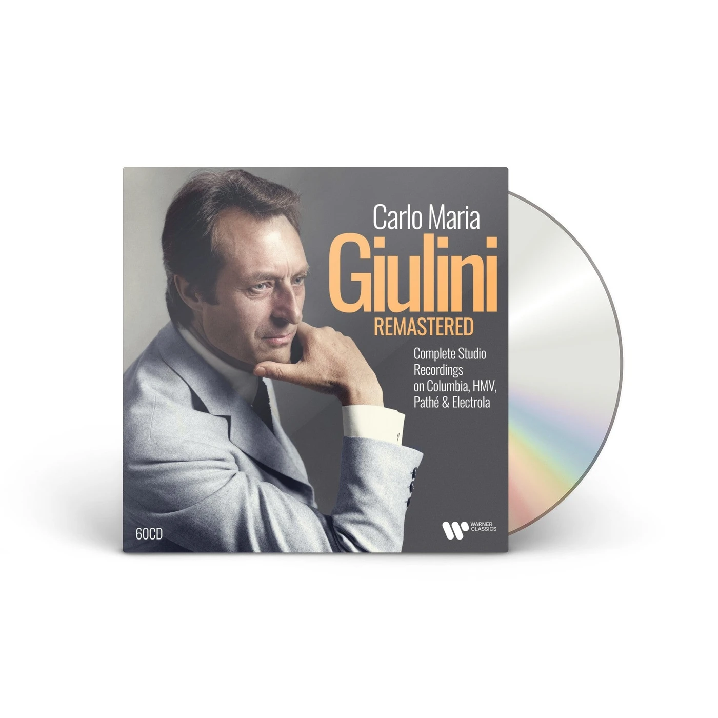 Carlo Maria Giulini Giulini Remastered - Complete Studio Recordings on Columbia, HMV, Pathé & Electrola [60CD]