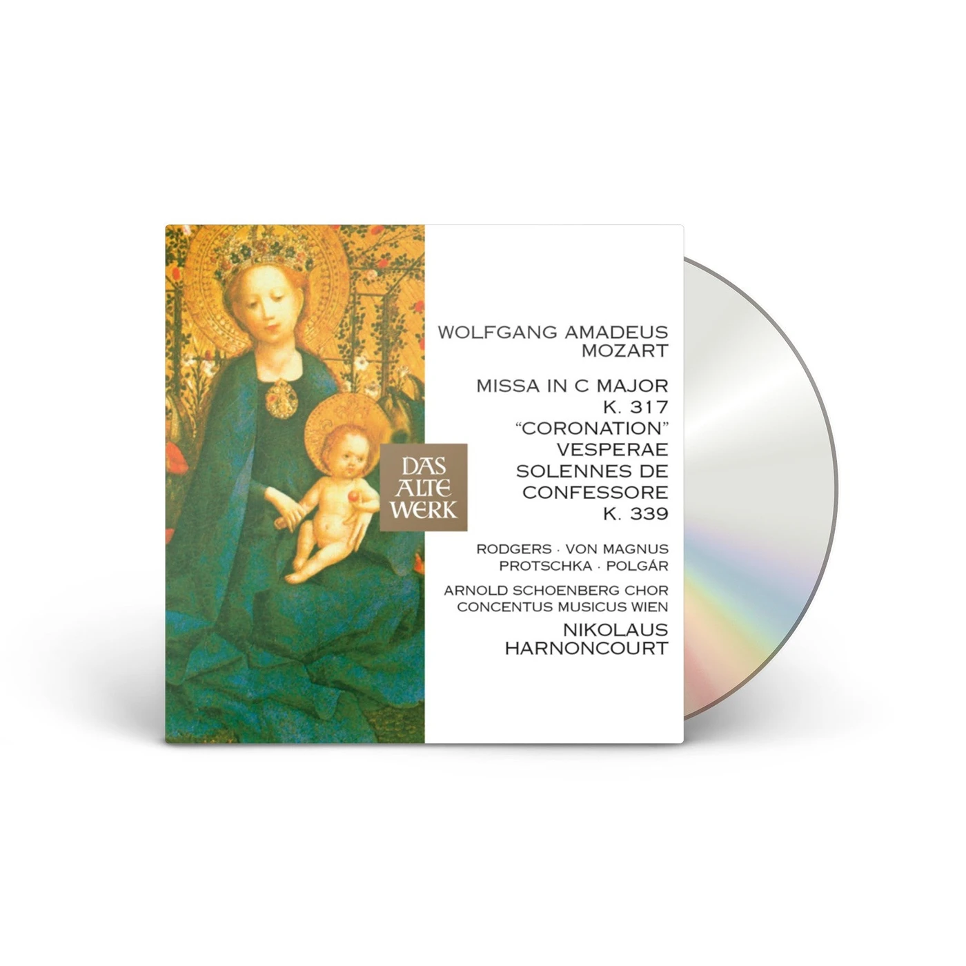 Nikolaus Harnoncourt Mozart : Coronation Mass [CD]